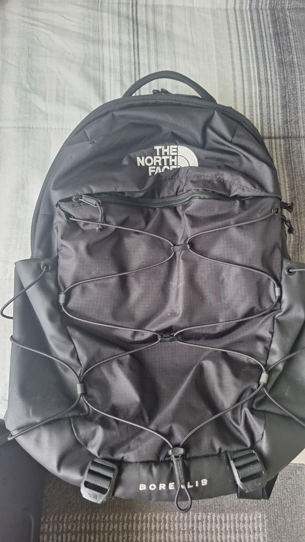 The North Face Borealis Commuter Laptop Backpack, Blk/Blk-NPF, OSFA | Water Repellent, Laptop Sleeve, Large Main Compartment customer photo 2