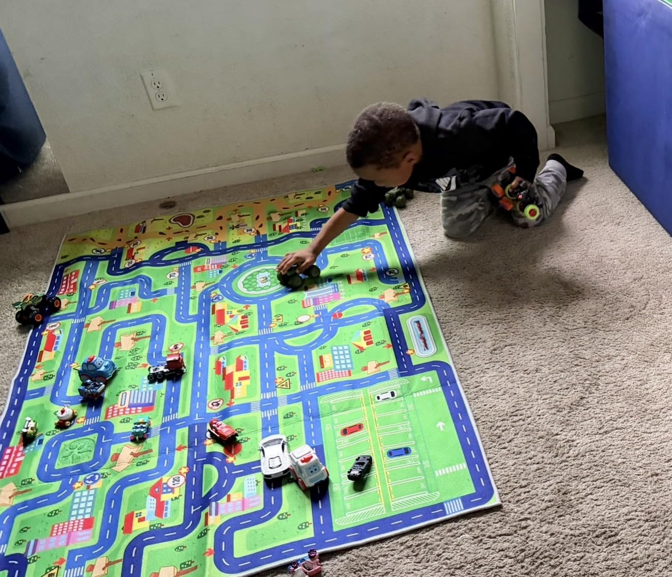 ABC Kids Play Rug, Non-Slip Classroom Carpet, 59