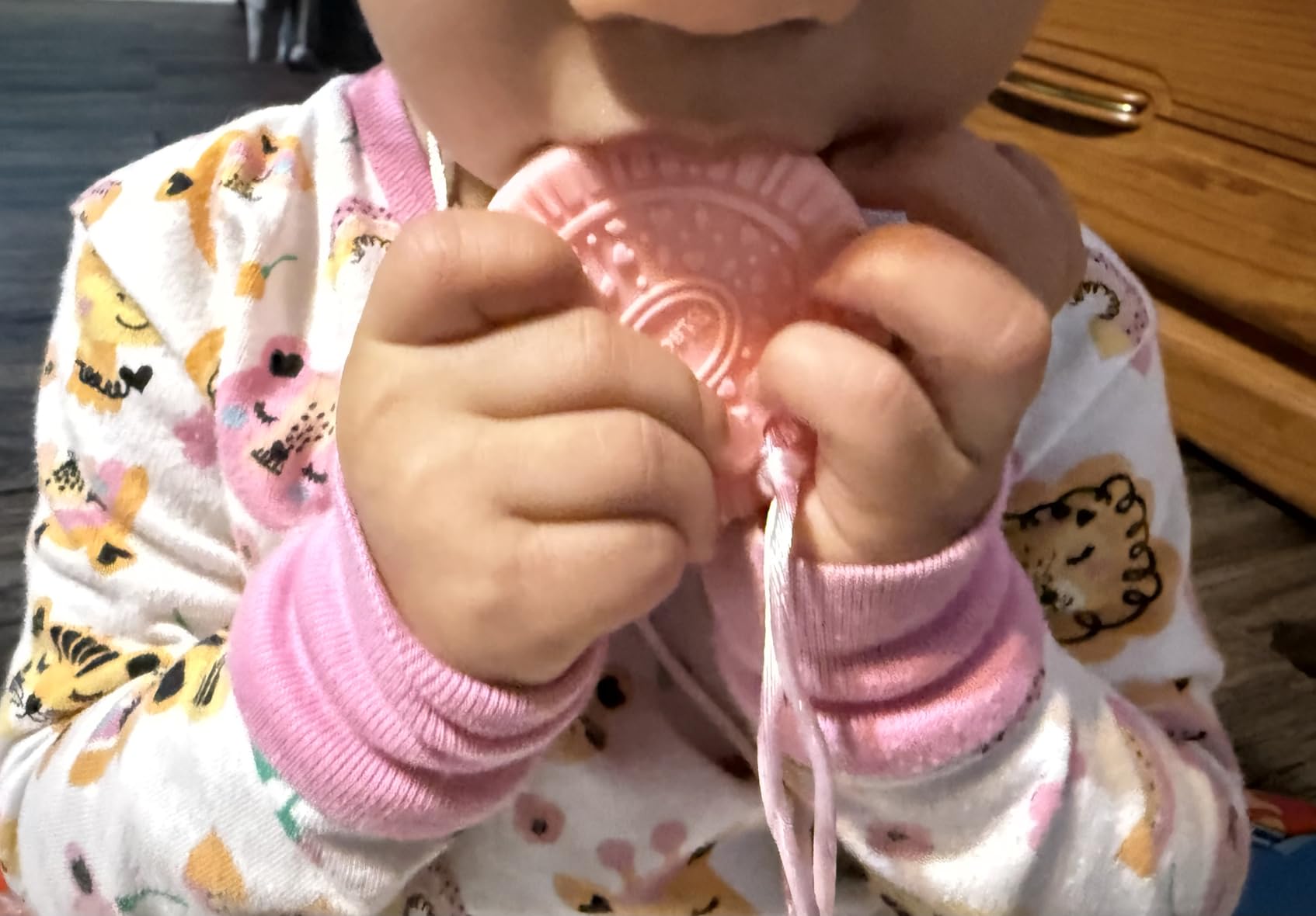 Chew Necklaces for Sensory Kids, Silicone Chewy Necklace for Children with Autism, ADHD, SPD, Chewing, 6 Pack Autism Sensory Toys customer photo 1