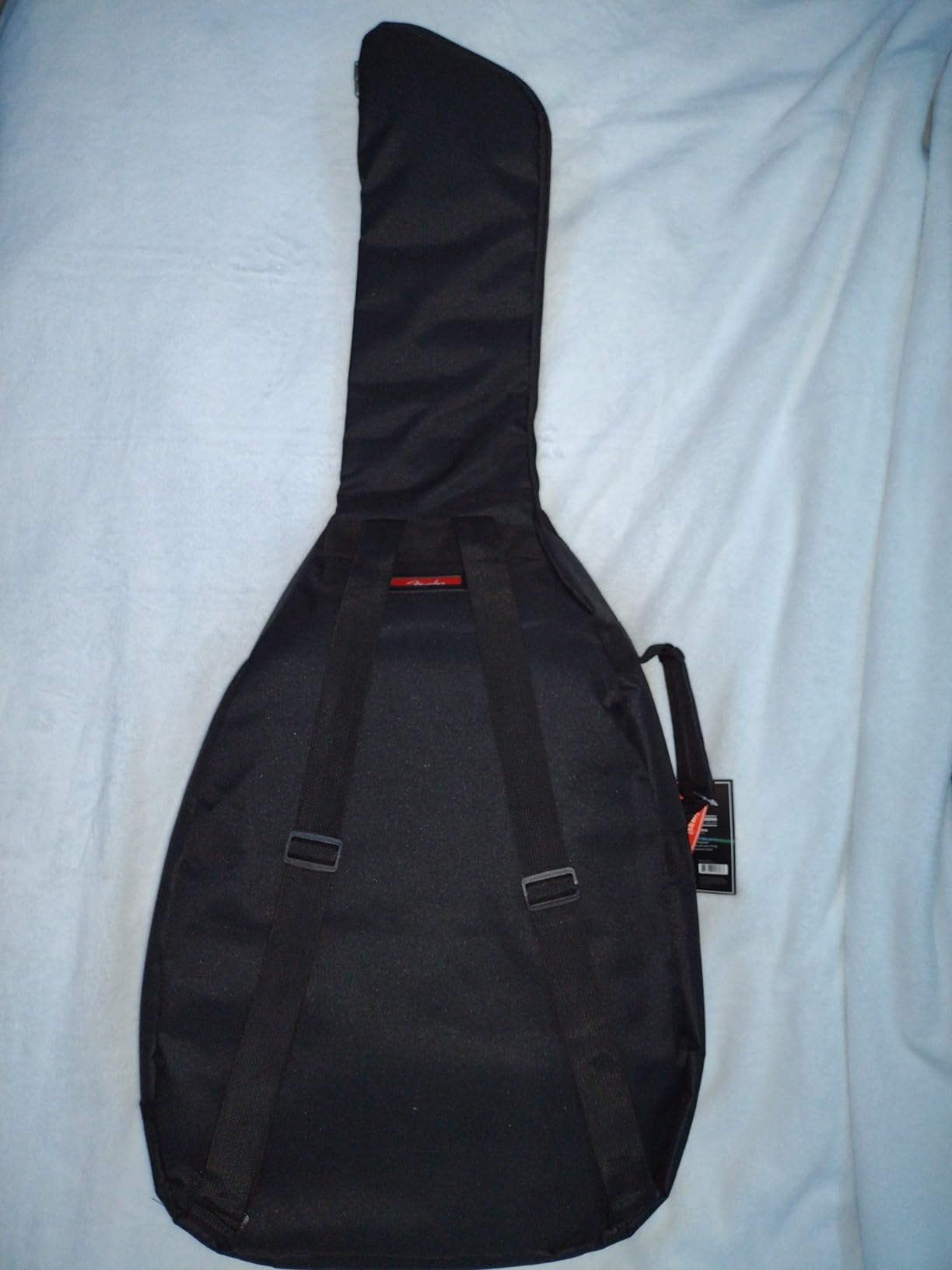 Fender Acoustic Guitar Gig Bag, Padded Guitar Case with a Comfortable Two-Piece Handle and Ergonomic Backpack Straps, Black customer photo 2