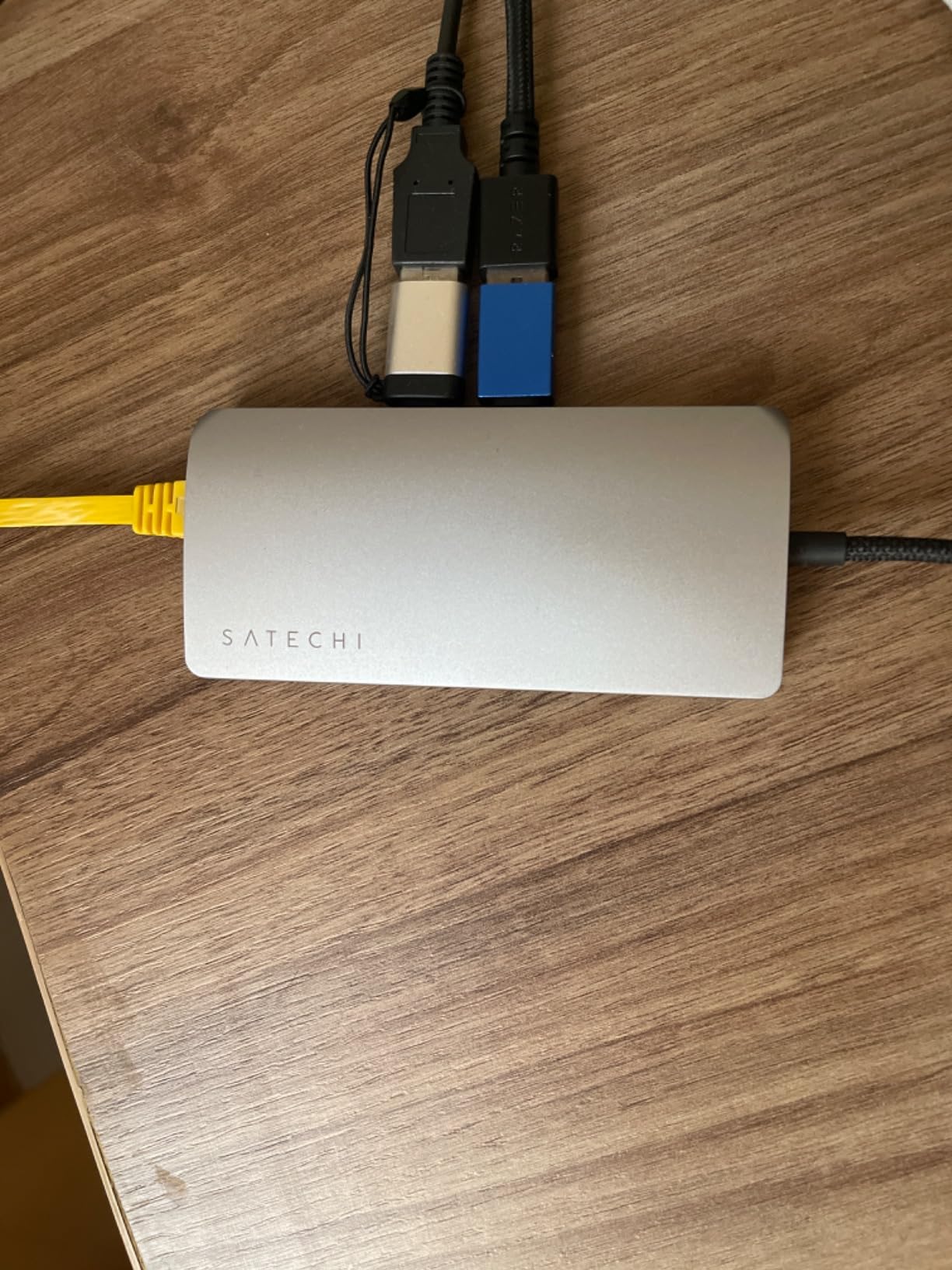 Satechi 8-in-1 USB-C Hub V3, 8K HDMI, 100W Charging, Ethernet, 4 USB Data Ports, SD Card Reader customer photo 1