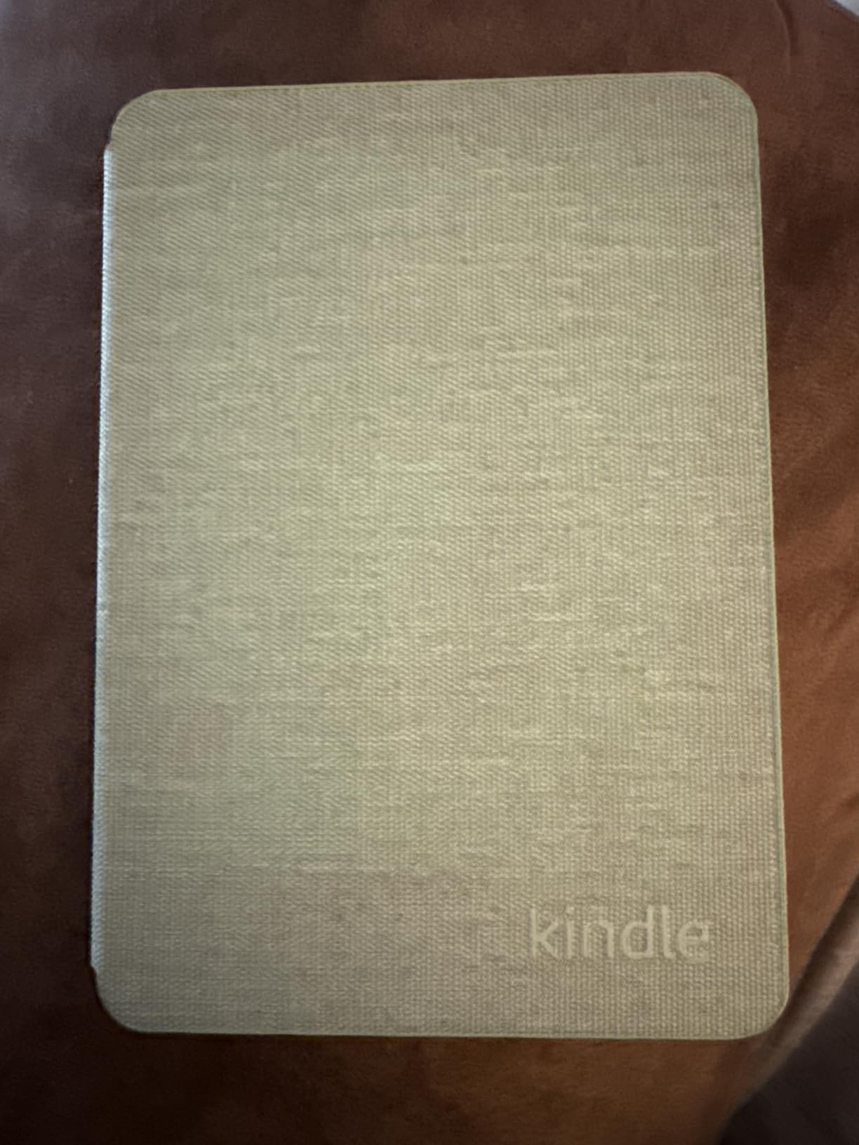 Amazon Kindle Case, Thin and Lightweight, Foldable Protective Cover - Fabric customer photo 2