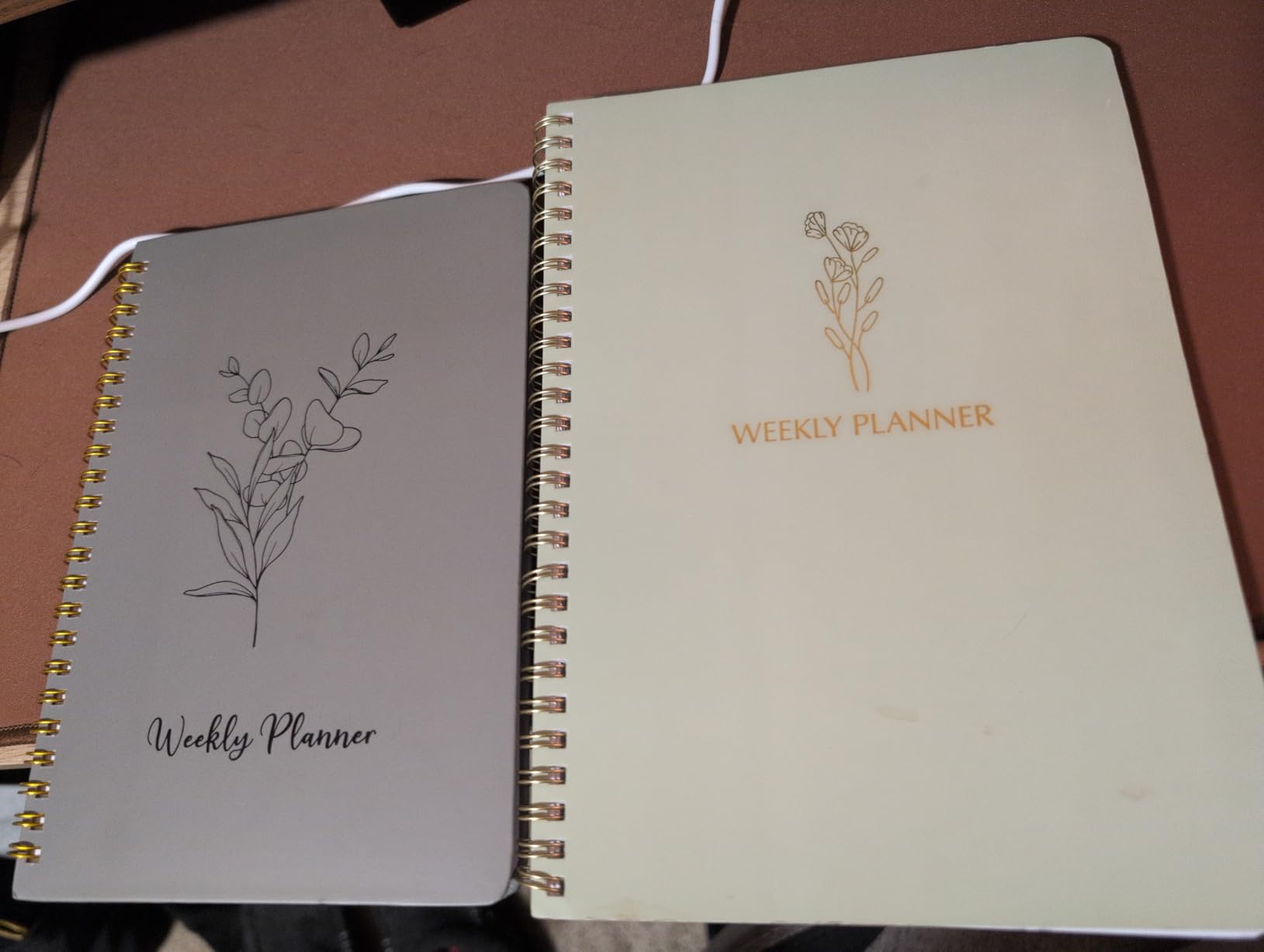 Thboxes A5 Weekly Planner Notebook, 52 Week Undated Journal for Women, Pink | Spiral Binding, Stickers, Planners for Home, Work, Office, College, School Supplies customer photo 2