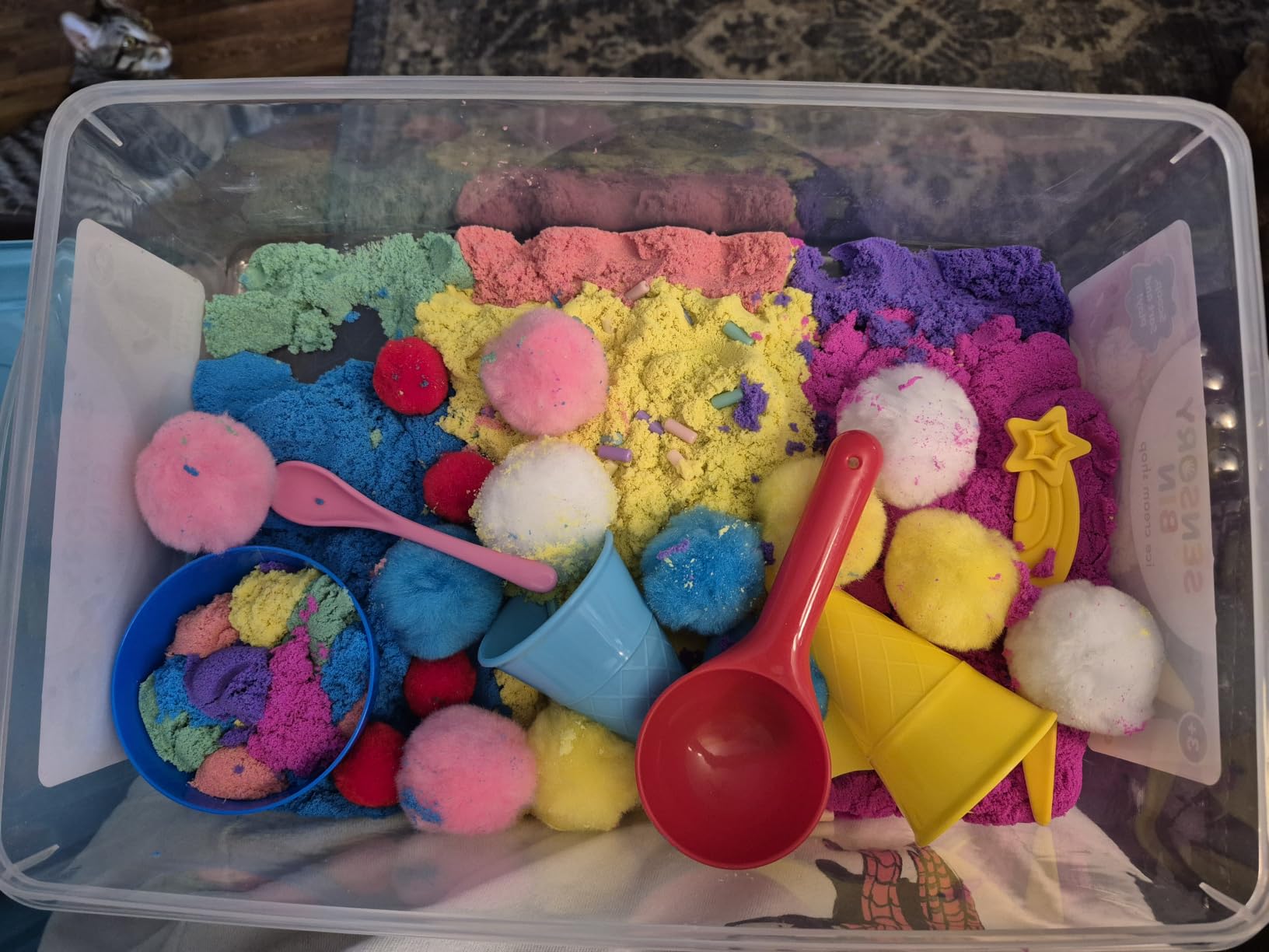 Creativity for Kids Sensory Bin: Beach - Toddler and Preschool Toys, Sensory Box with Toys for Toddlers, Kids Gifts for Toddler Boys and Girls (Ages 3+) customer photo 1