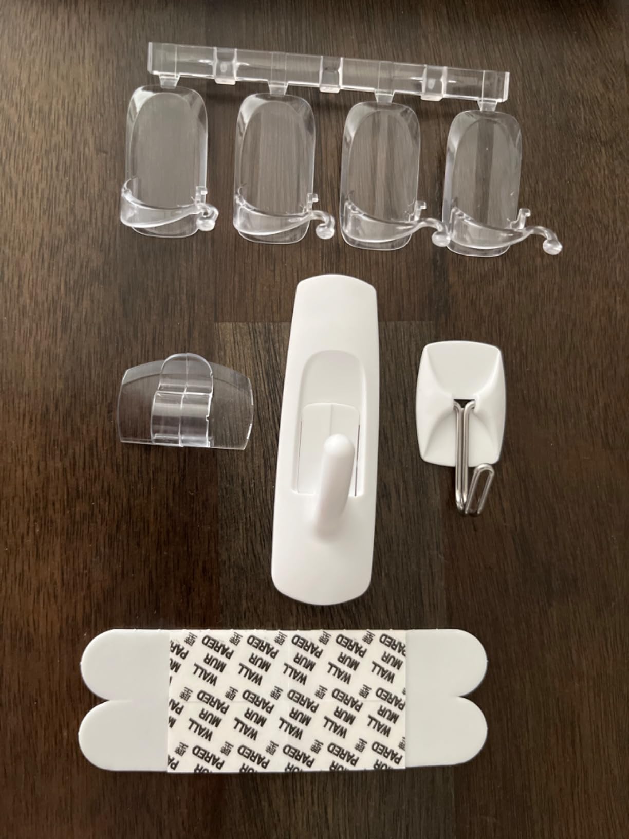 Command Hang and Decorate Kit, 6 Small Toggle Hooks, 2 Medium Utility Hooks, 4 Medium Cord Clips, 10 Light Clips, and 20 Poster Strips, Dorm Room Essentials customer photo 2