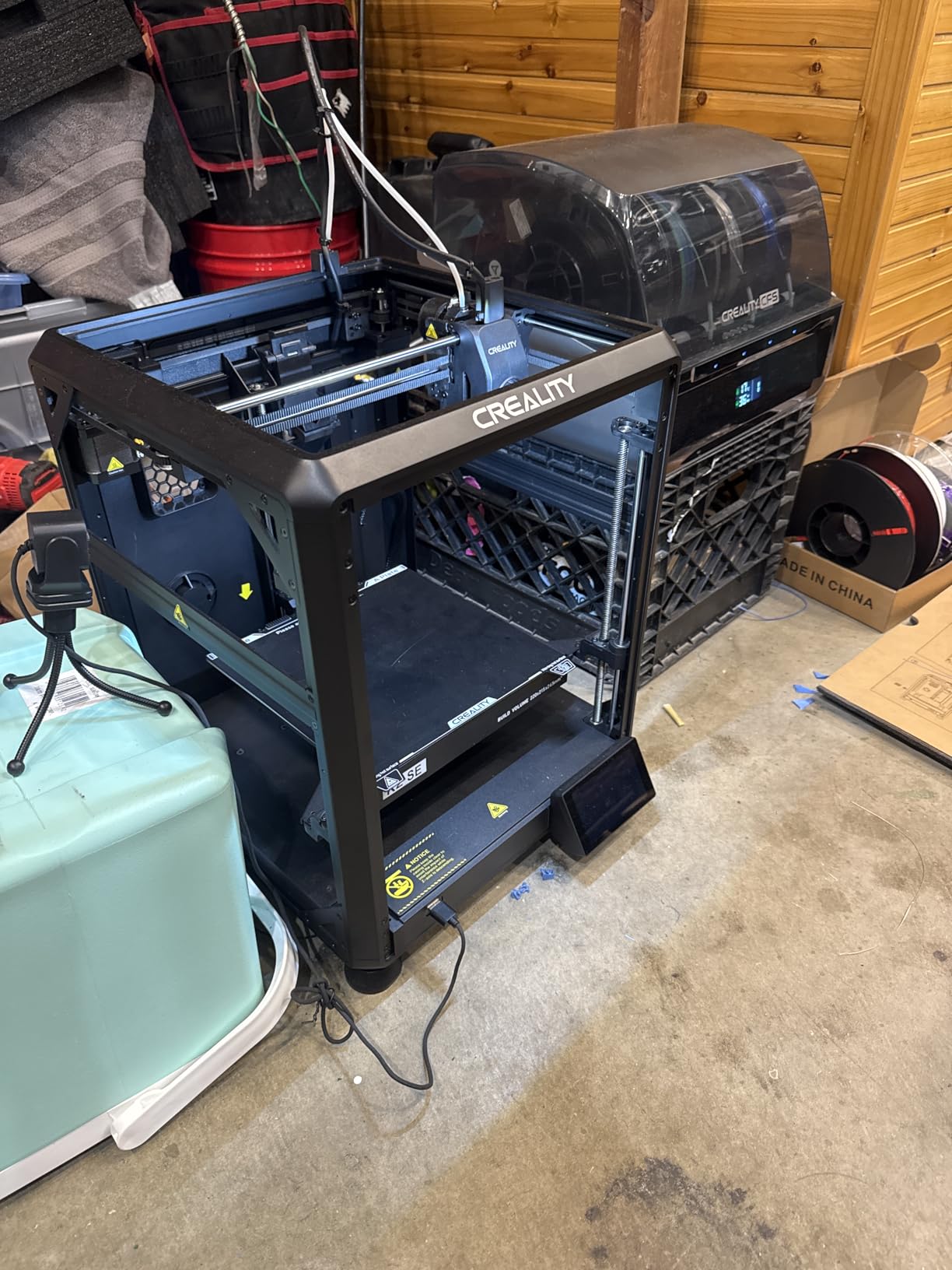 Creality K2 SE 3D Printer, 500mm/s High-Speed Printing, Support Multi Color customer photo 1
