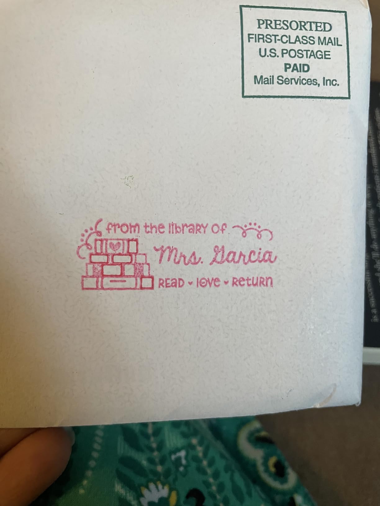 ExcelMark Personalized Teacher Stamp - Custom Checklist - Available in 11 Colors (Medium) customer photo 1