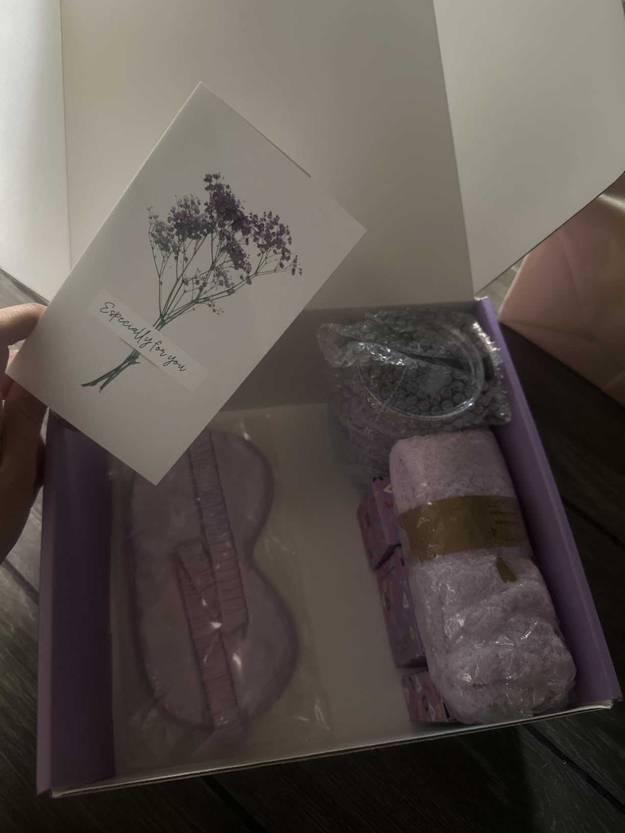 Happy Birthday Gifts for Women Mom Her Friend Sister Wife Grandma, Self Care Gift Get Well Relaxing Spa Gift Basket Set customer photo 1