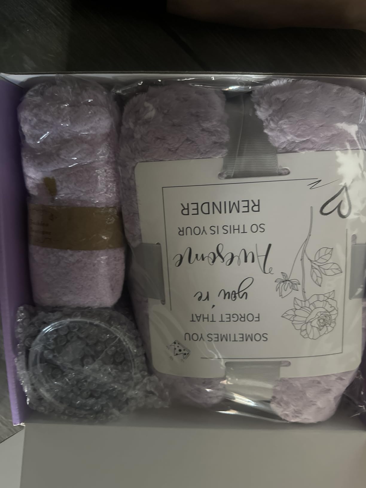 Happy Birthday Gifts for Women Mom Her Friend Sister Wife Grandma, Self Care Gift Get Well Relaxing Spa Gift Basket Set customer photo 2