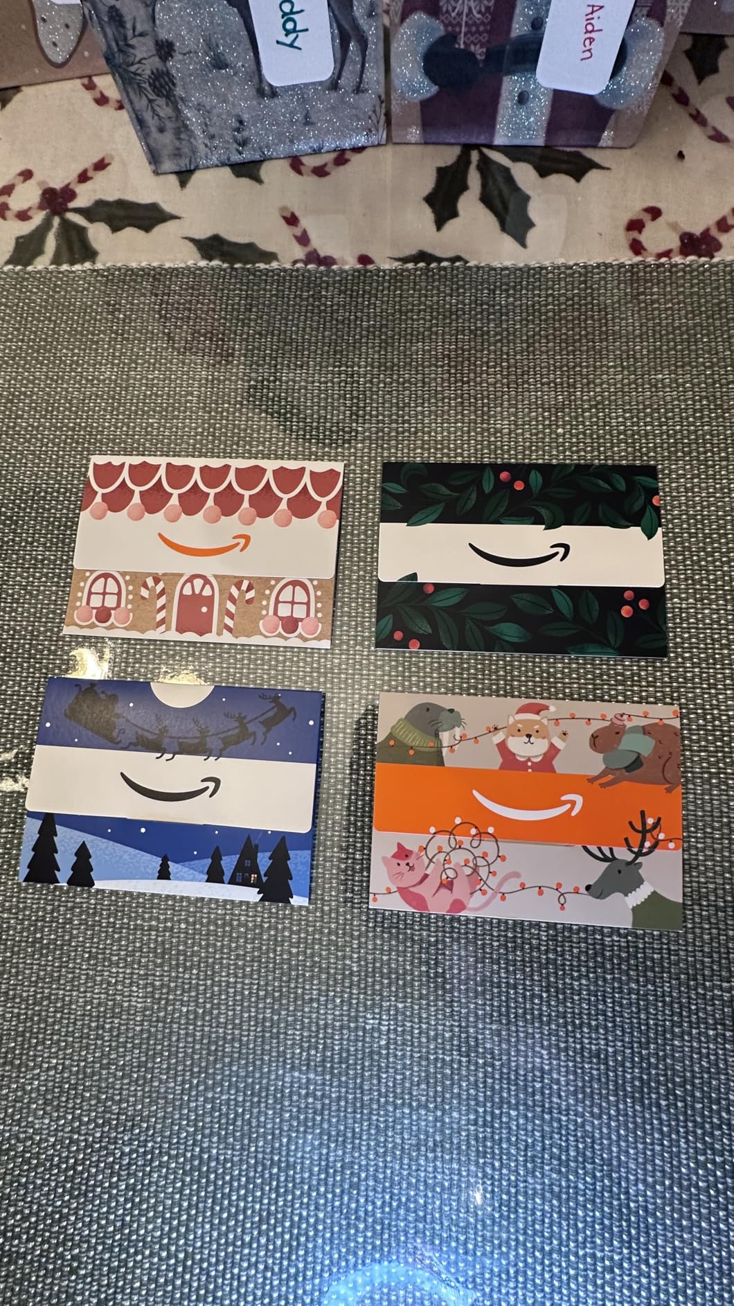 Amazon Physical Gift Card | Christmas customer photo 2