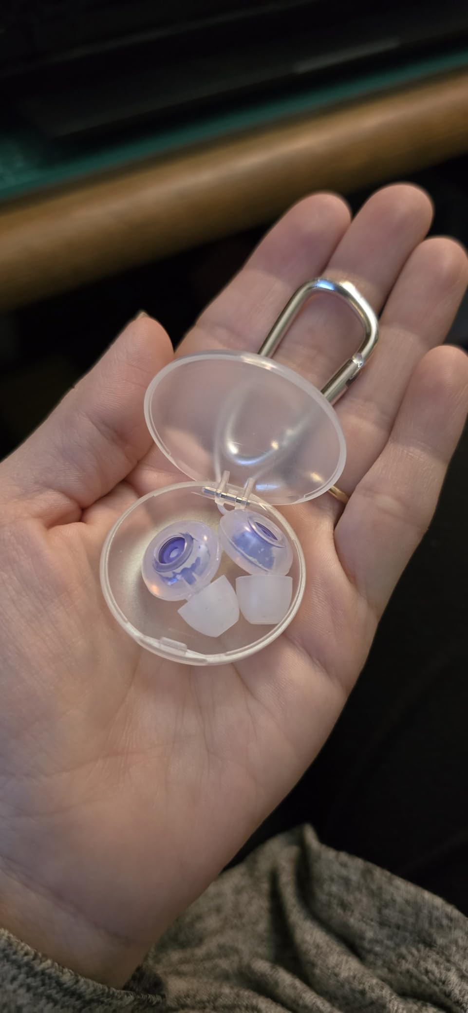 Ear Plugs for Concerts, 2 Pack High Fidelity Ear Plugs, Reusable Silicone Earplugs, 5 Pair Ear Tips, 18-25 dB Noise Cancelling customer photo 1