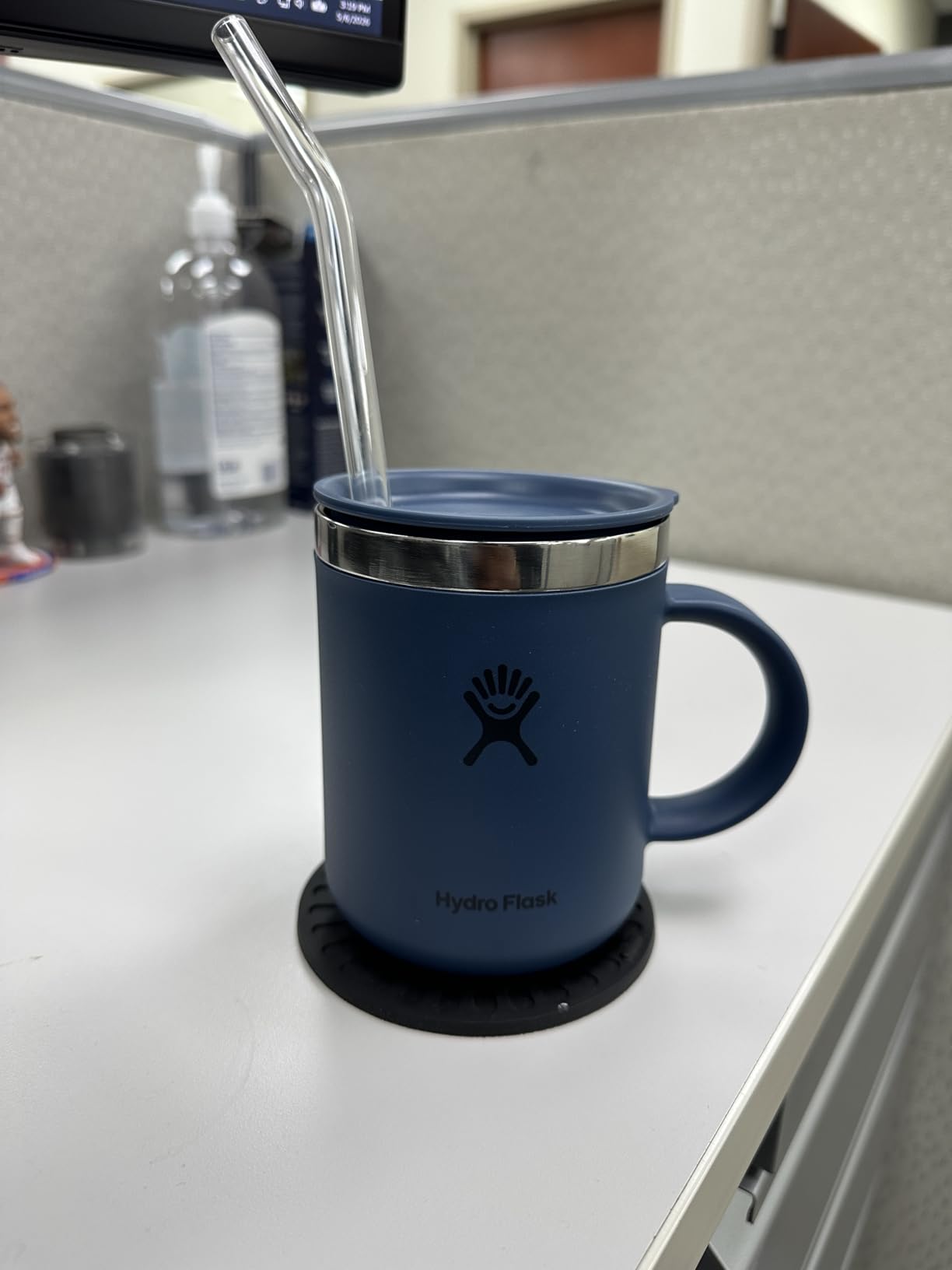 Hydro Flask Coffee Mug - Insulated Stainless Steel, Non Spill, Leak Resistant Travel Mug 12 Oz Agave Green customer photo 1