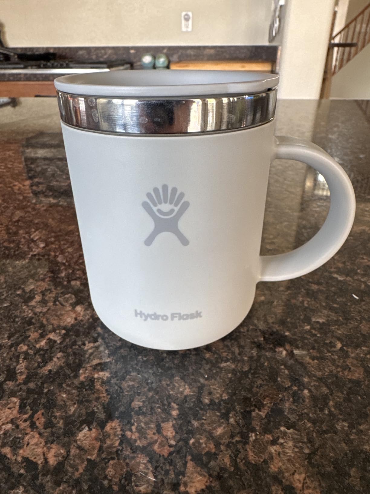 Hydro Flask Coffee Mug - Insulated Stainless Steel, Non Spill, Leak Resistant Travel Mug 12 Oz Agave Green customer photo 2