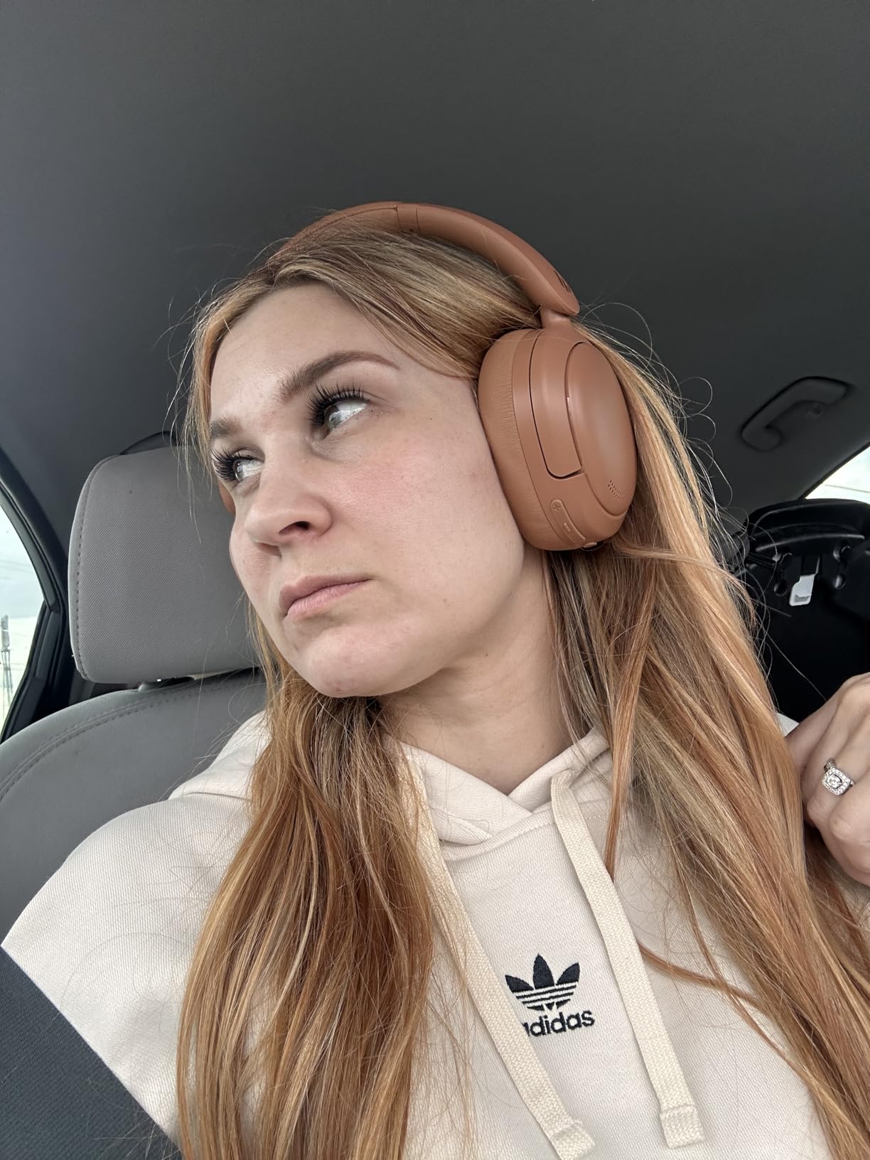 Edifier V80 Hybrid Active Noise Cancelling Headphones, True Wireless Over Ear Bluetooth Headset with 45H Playtime, Hi-Res Audio, Fast Charging, Multipoint Connection customer photo 1