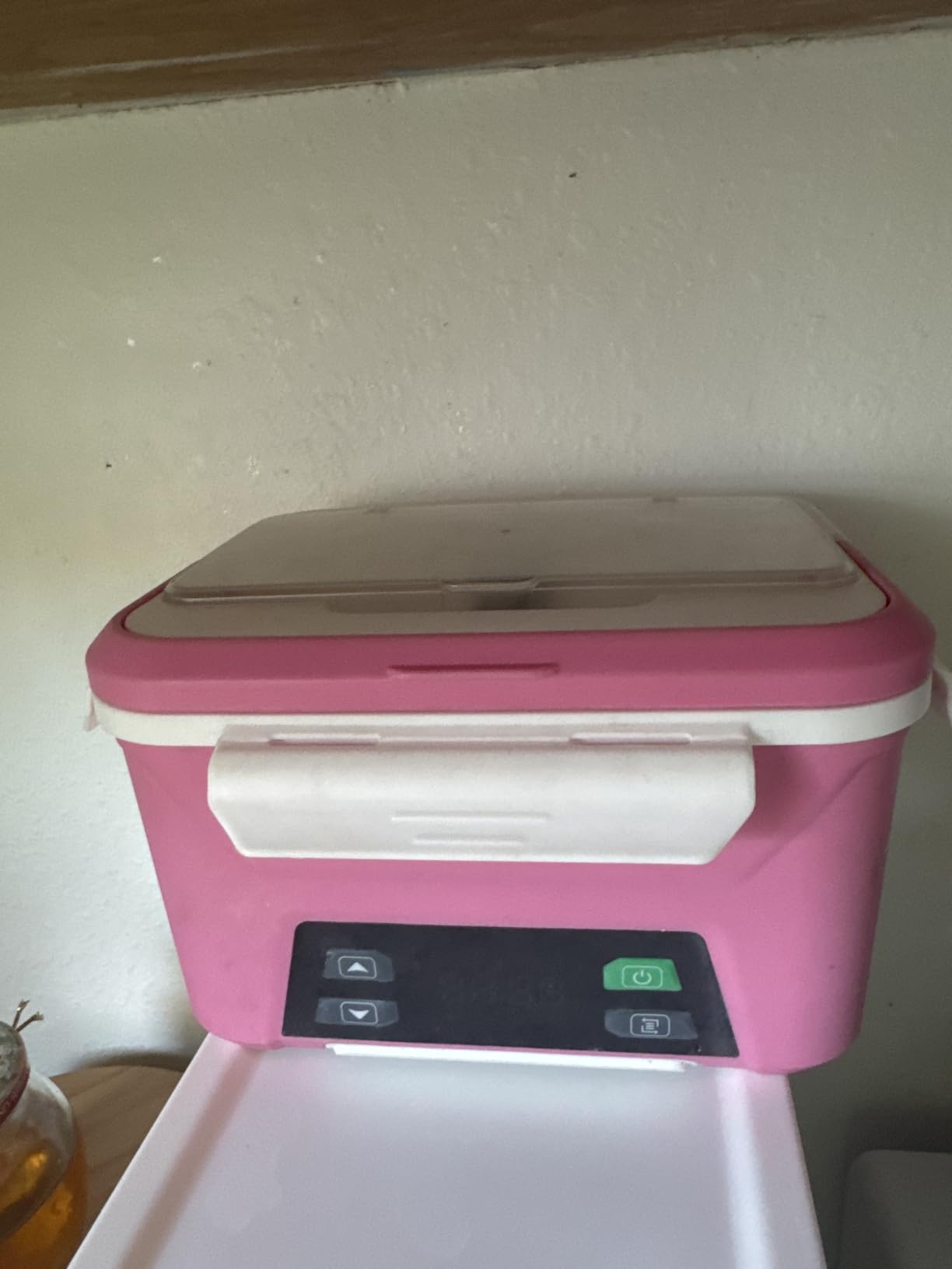 EAST OAK Cordless Electric Lunch Box for Adults, Heated Lunch Box Battery Powered with Automatic Heating, 5.5 Cups Portable Food Warmer with Removable Tray Divider customer photo 1