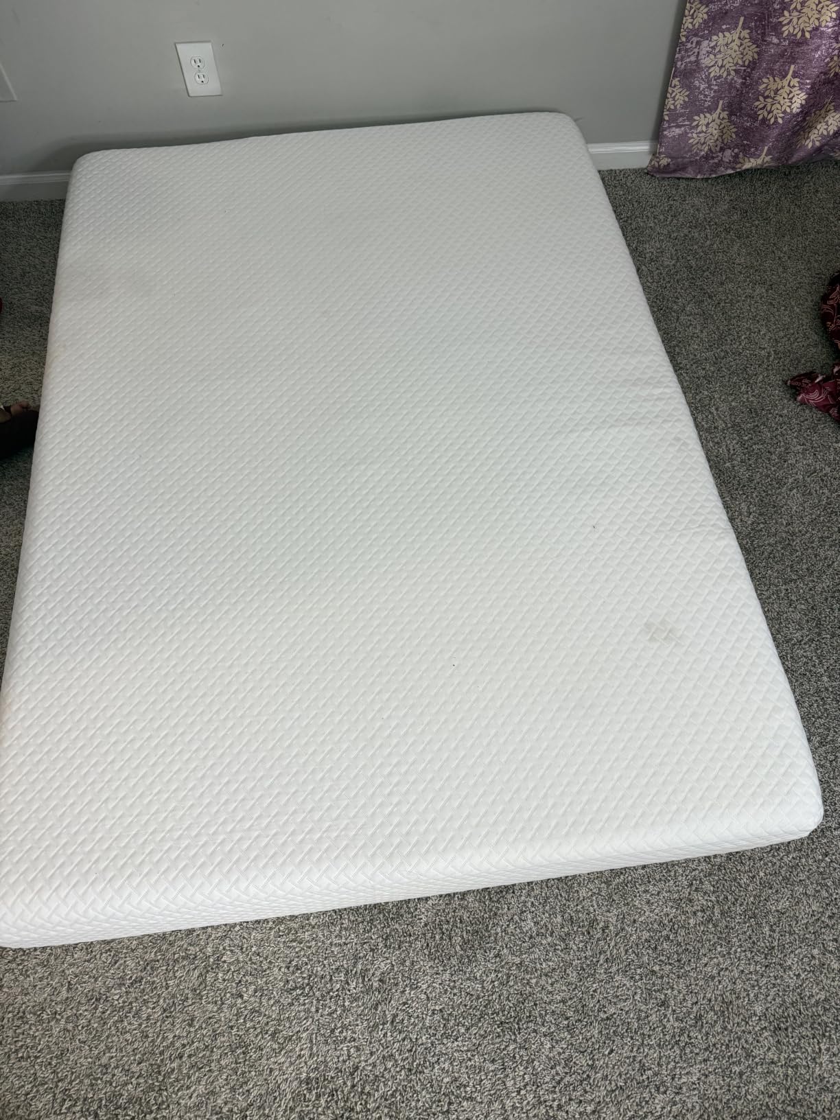 EGOHOME Full Size Memory Foam Mattress 8 Inch, Green Tea, Medium Firm customer photo 1
