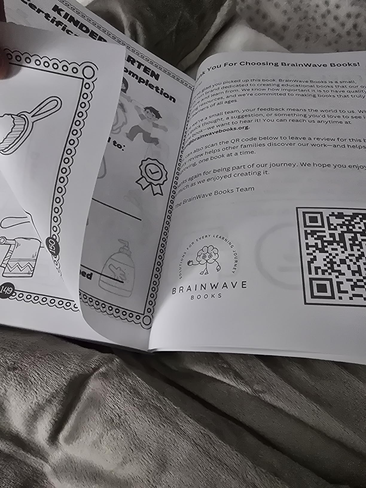 The Complete Kindergarten Workbook: 150+ Fun and Educational Activities to Build Confidence in Math, Reading, Writing, Science, and More for Kids Ages 5-7-Prepare for Academic Excellence! customer photo 2