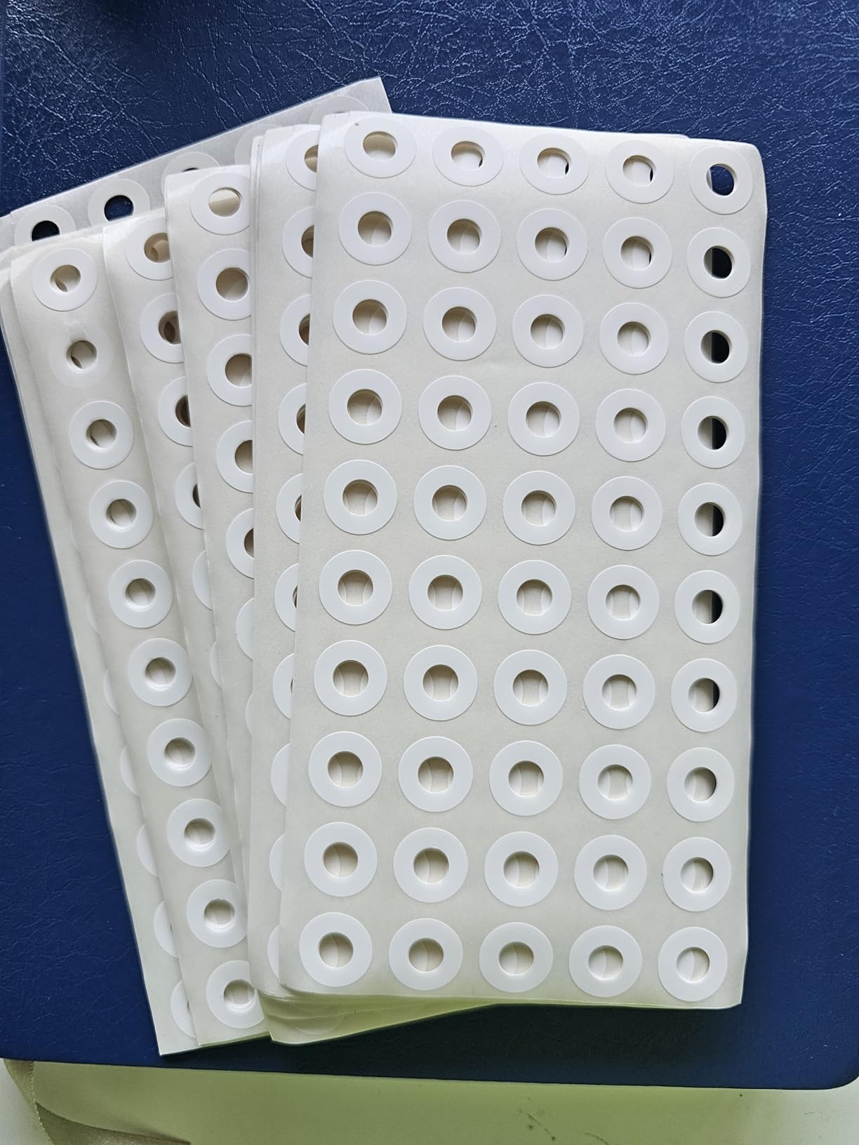 4000 PCS Self-Adhesive Hole Reinforcement Stickers, 1/4