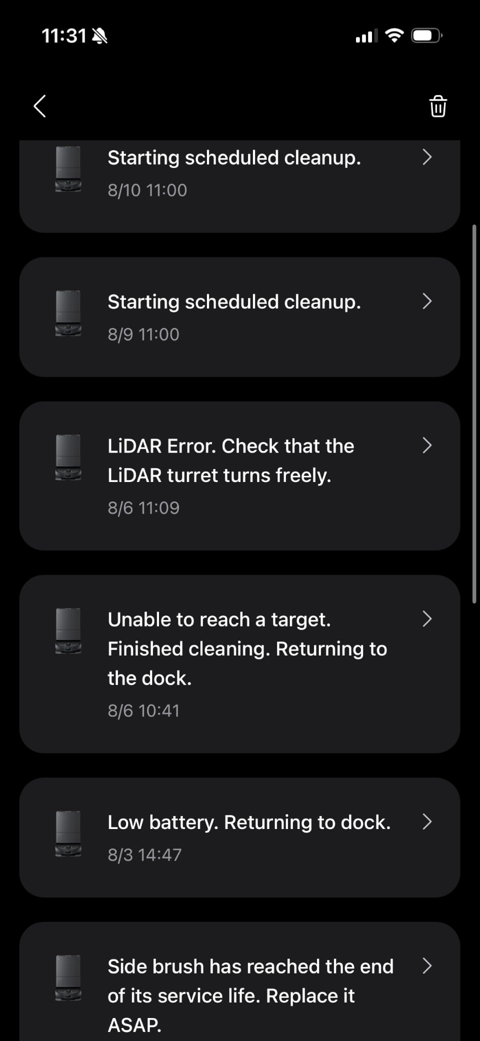 roborock Qrevo S5V Robot Vacuum and Mop, FlexiArm Edge Mopping, 12,000Pa, Dual Zero-Tangle System, Smart Obstacle Avoidance, 10mm Mop Lifting, Auto Mop Washing&Drying, Self-Emptying customer photo 2