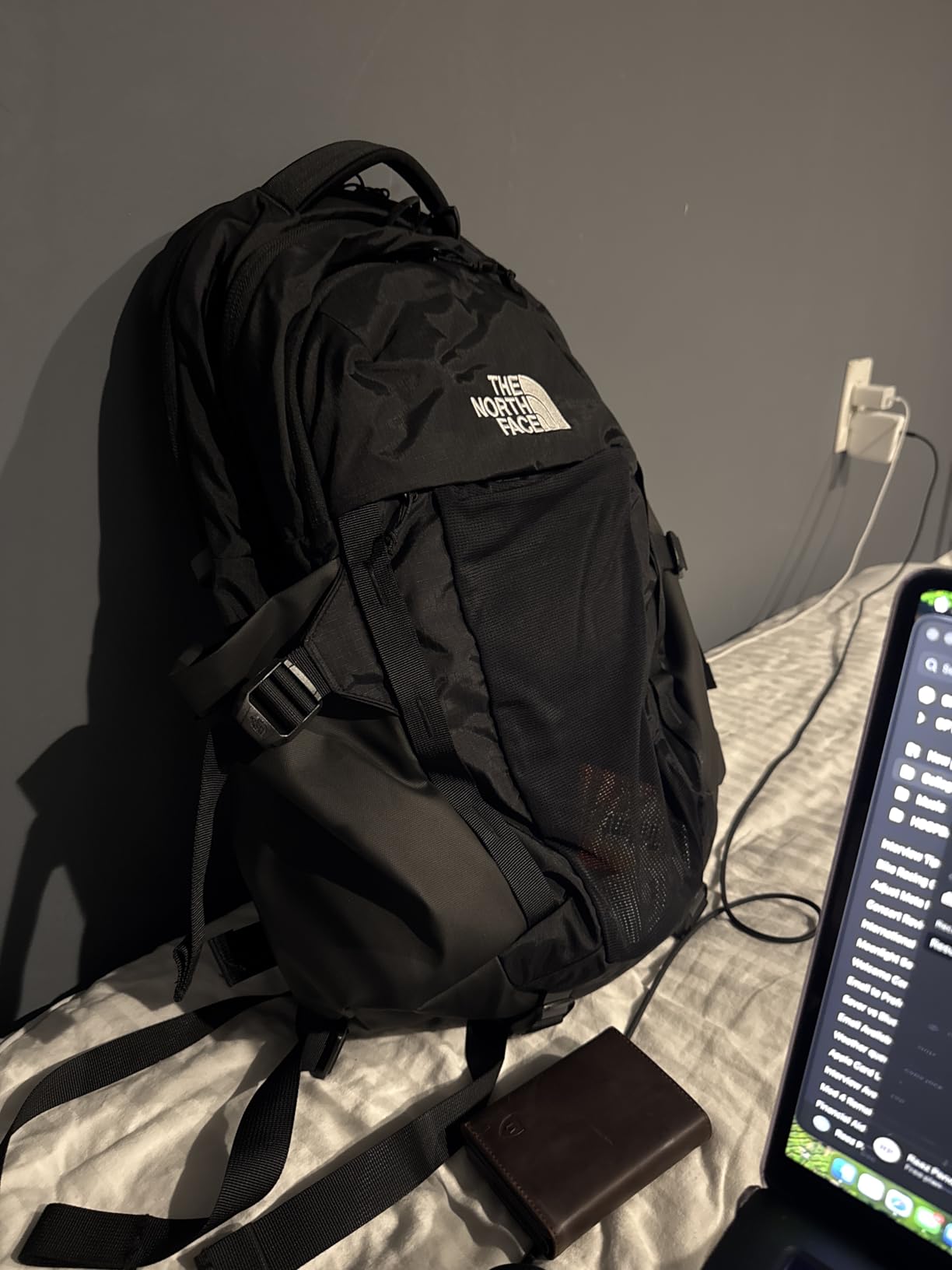 The North Face Recon Everyday Laptop Backpack, Concrete, One Size customer photo 1