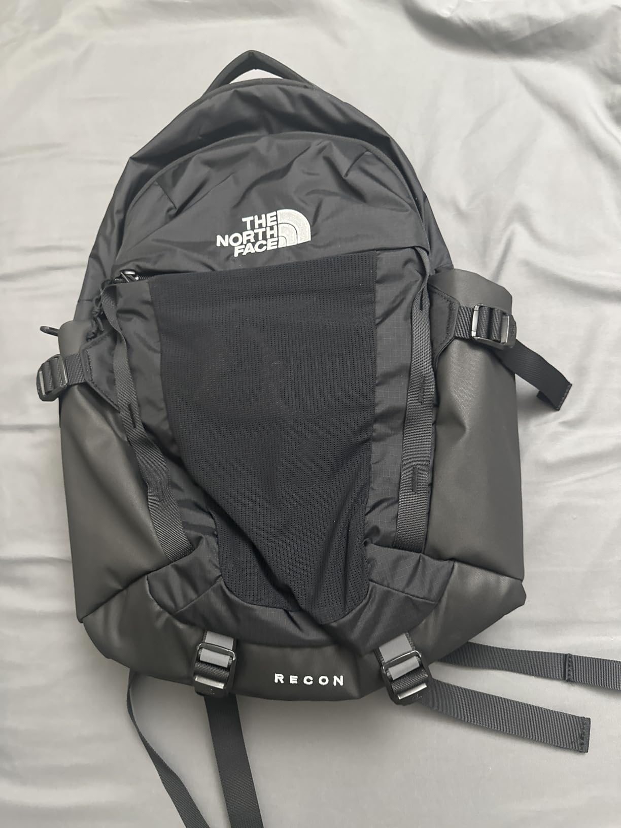 The North Face Recon Everyday Laptop Backpack, Concrete, One Size customer photo 2