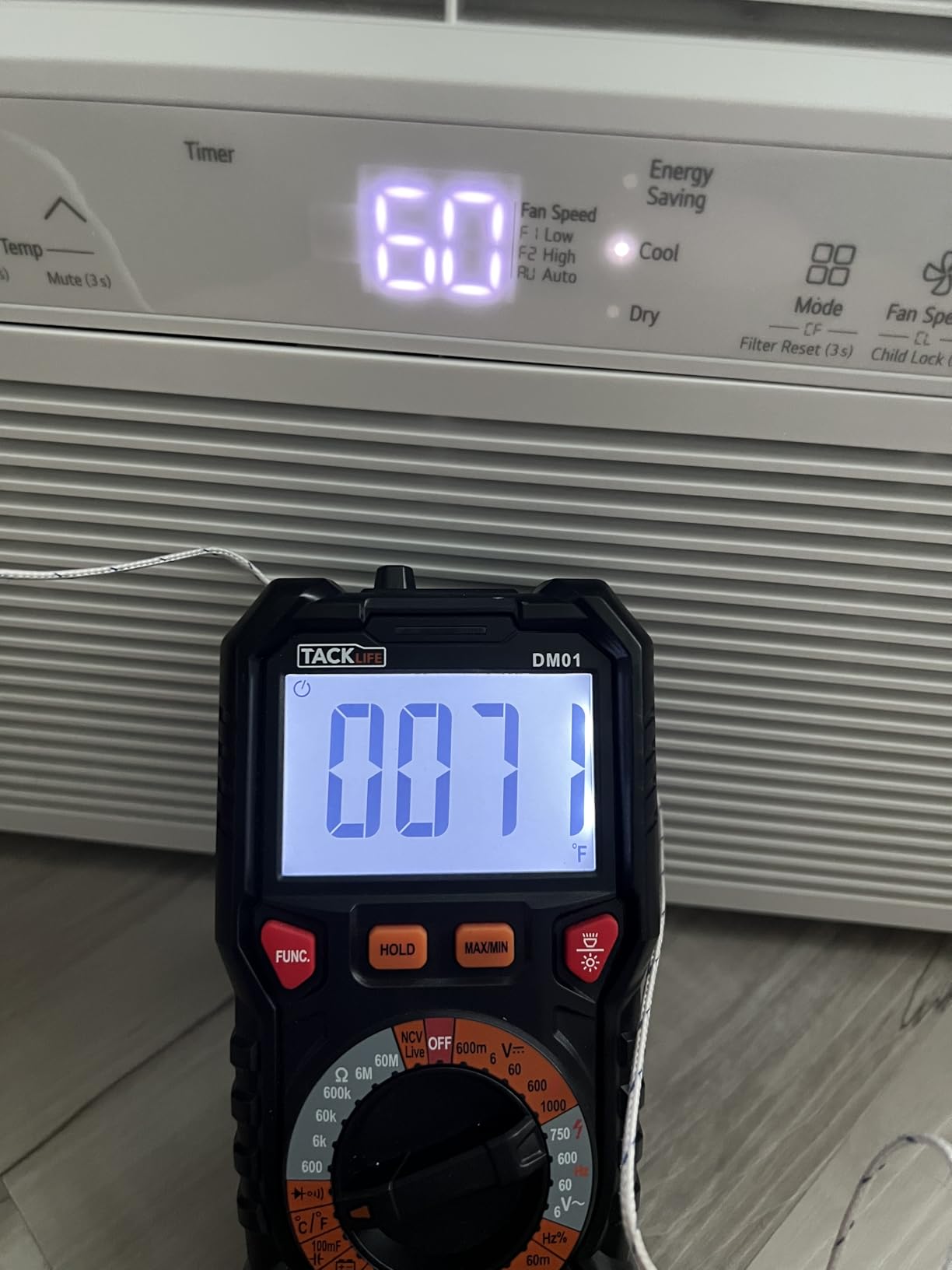 LG 5000 BTU Window Air Conditioner with Remote, Easy Button Control Ultra-Quiet Compact-size Cools 150 Sq.Ft. for Small Room, Washable Filter AC Unit Easy Installation White LW5025R customer photo 2