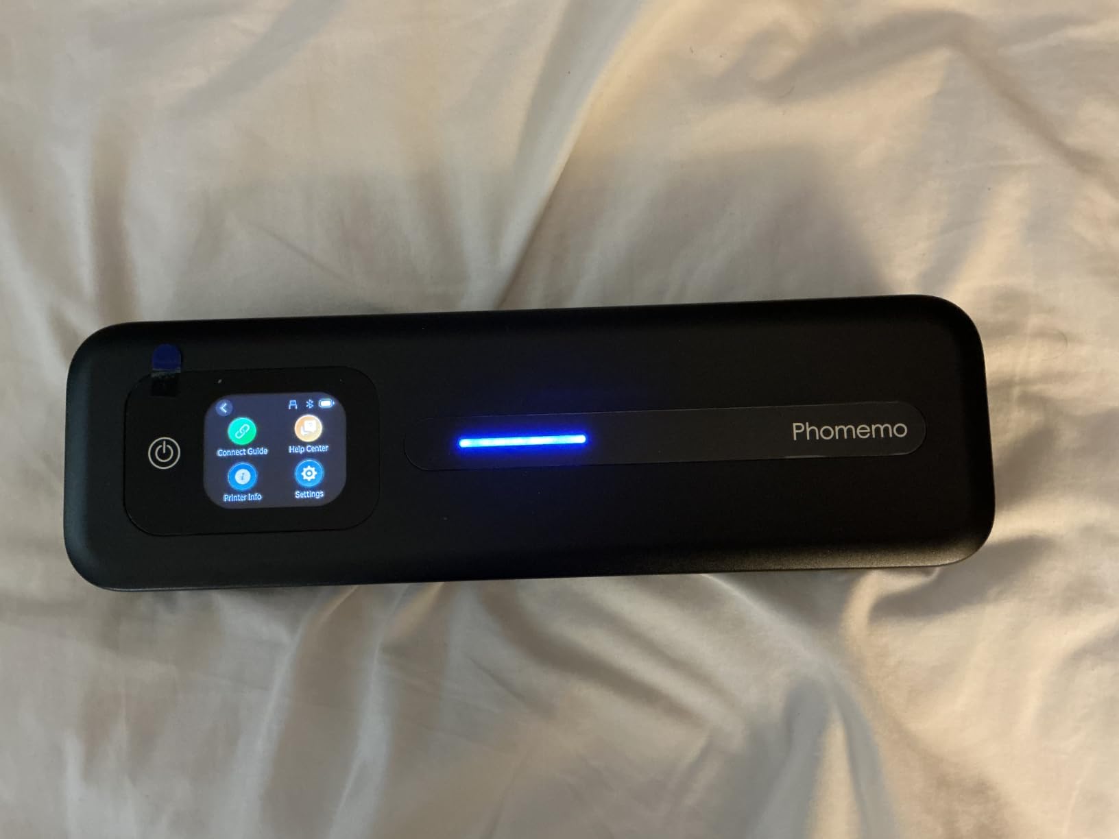 Phomemo M832D Touchscreen Portable Printer Inkless Thermal Wireless Travel | 8.5 x 11 & A4 Size, 300DPI, Bluetooth Small Mobile Compact Printer for Phone/Laptop/Tablet, for Home/Car/School/Office, Black customer photo 1