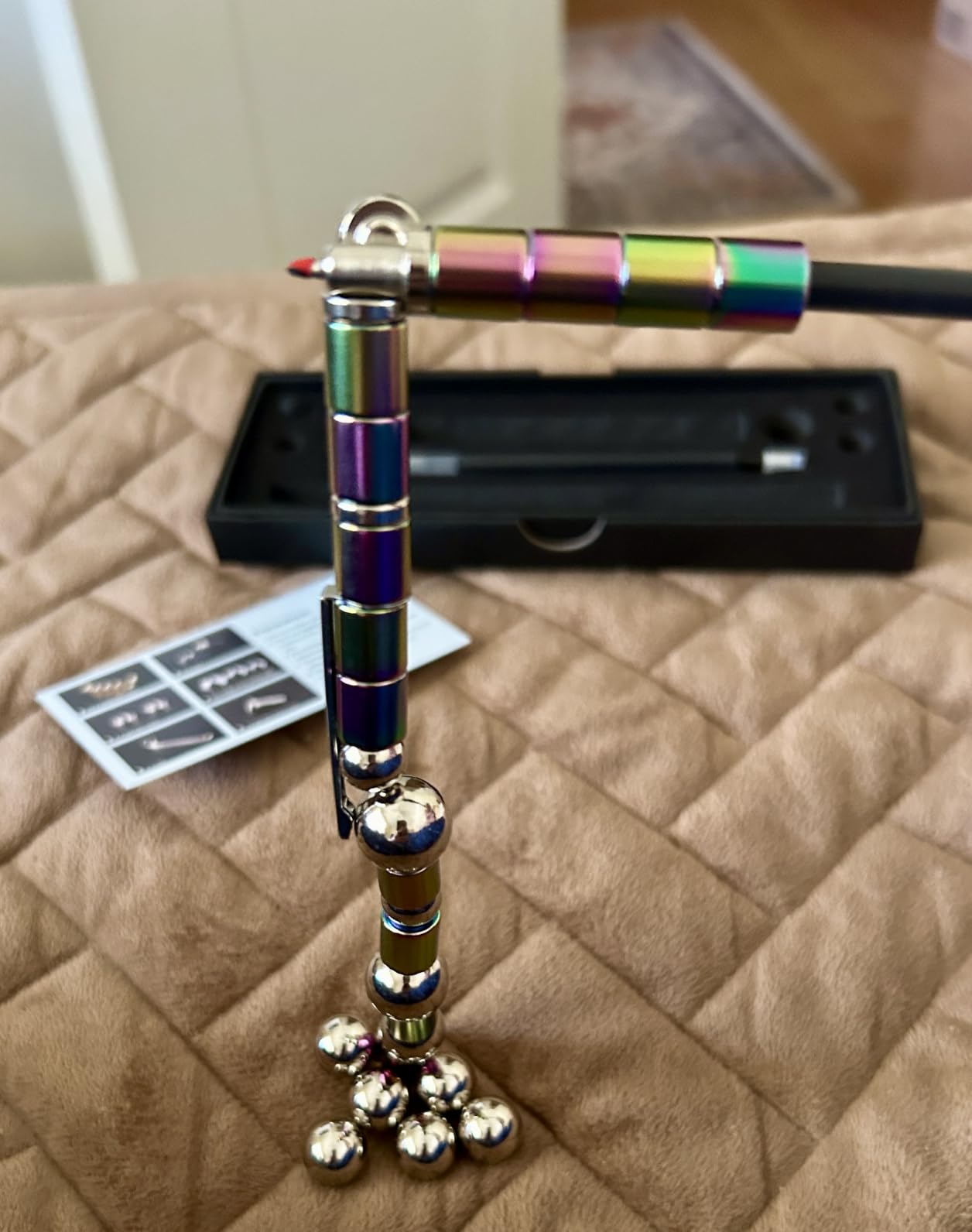 Fidget Pen, Magnetic Pen, Magnetic Fidget Pen, Teenagers Gifts(Colorful) | Trendy Stress-Relief Toy for Teenagers, Work Decompression Gadgets, Teenager's Birthday Gift Ideas customer photo 1