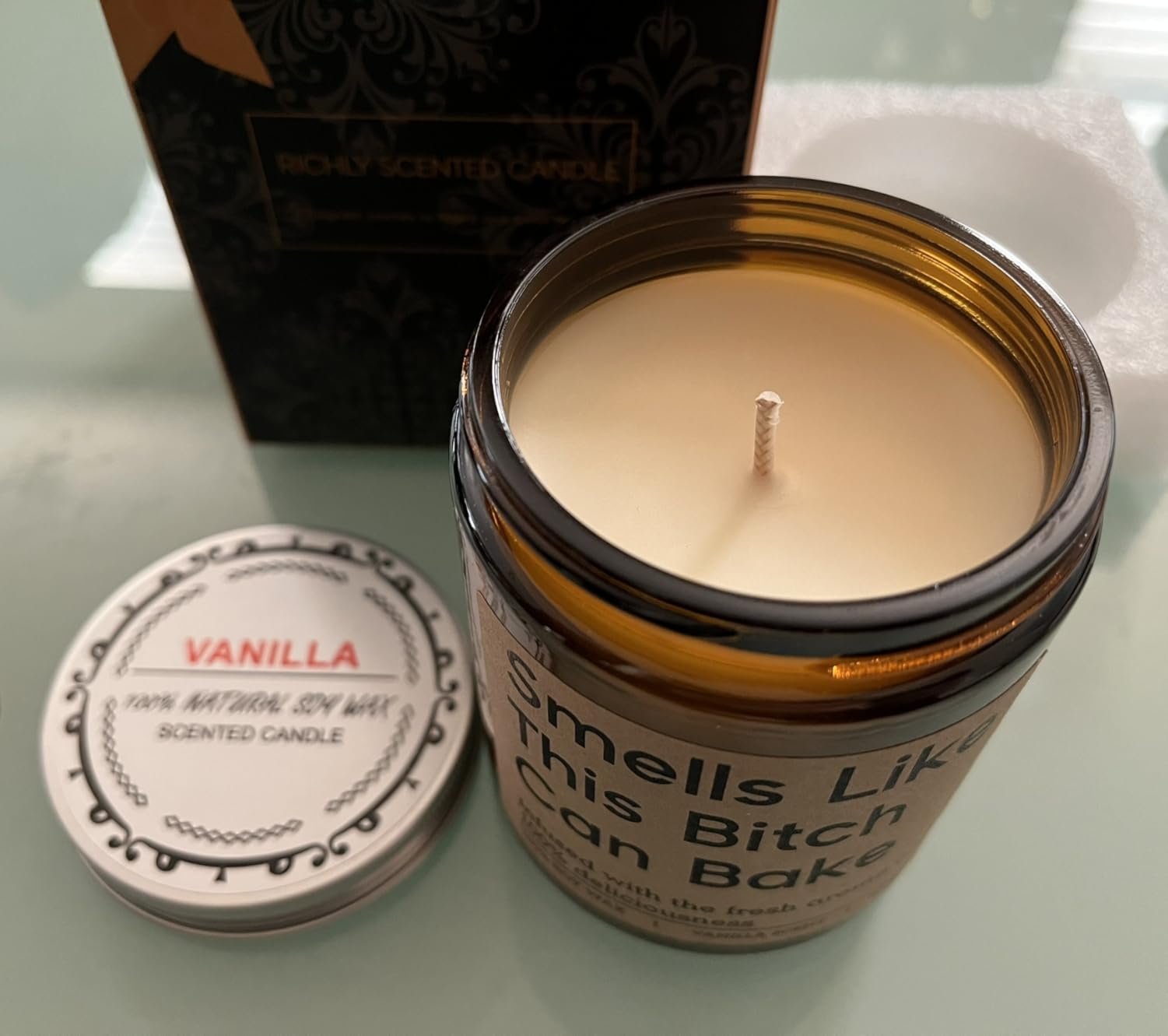 GSPY Candle, Gifts for Bakers, Baking Gifts for Women, Men - Funny Christmas Bake Presents for Baking Lovers, Bread Bakers, Pastry Chef - Sourdough, Birthday Ideas for Friend, Culinary Student, Woman customer photo 1