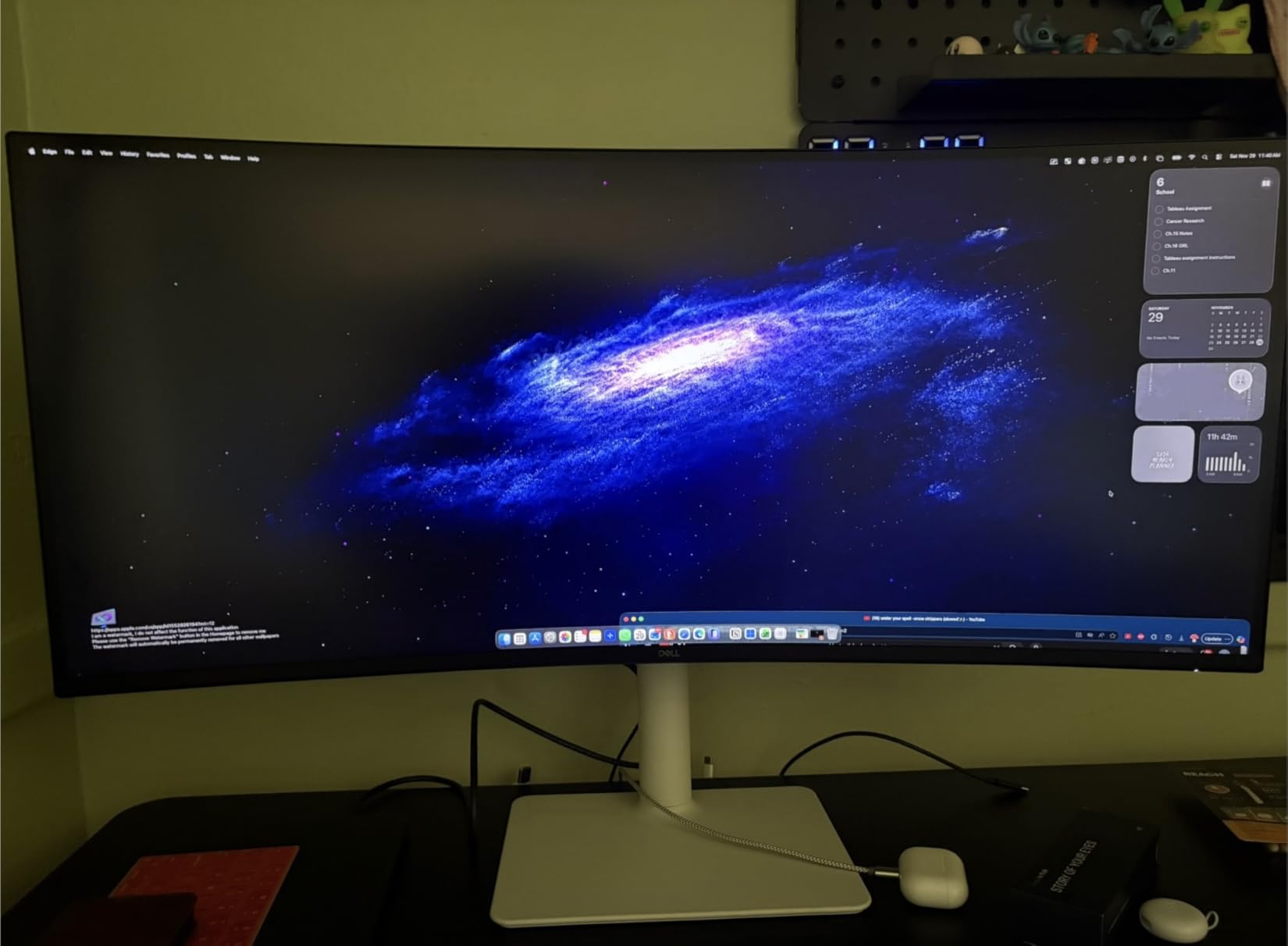 Dell 34 Monitor S3425DW, WQHD VA, 120Hz, FreeSync Premium, Eye Comfort | HDR10, Anti-Glare, 300 cd/m2 Brightness, 3,000:1 Contrast, 95% DCI-P3, 2x10W Speakers, USB-C 65W Power Delivery customer photo 2