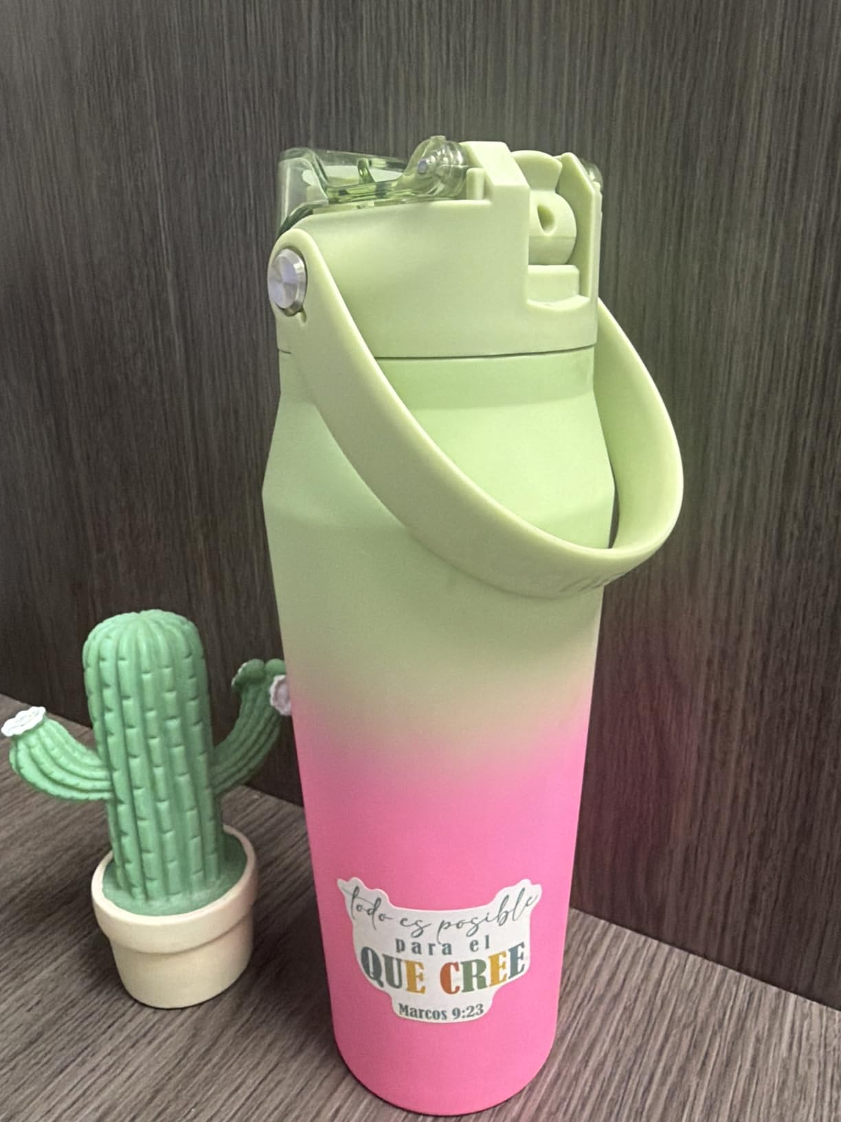 Insulated Water Bottle for School, Stainless Steel Leak-Proof Bottle customer photo 1