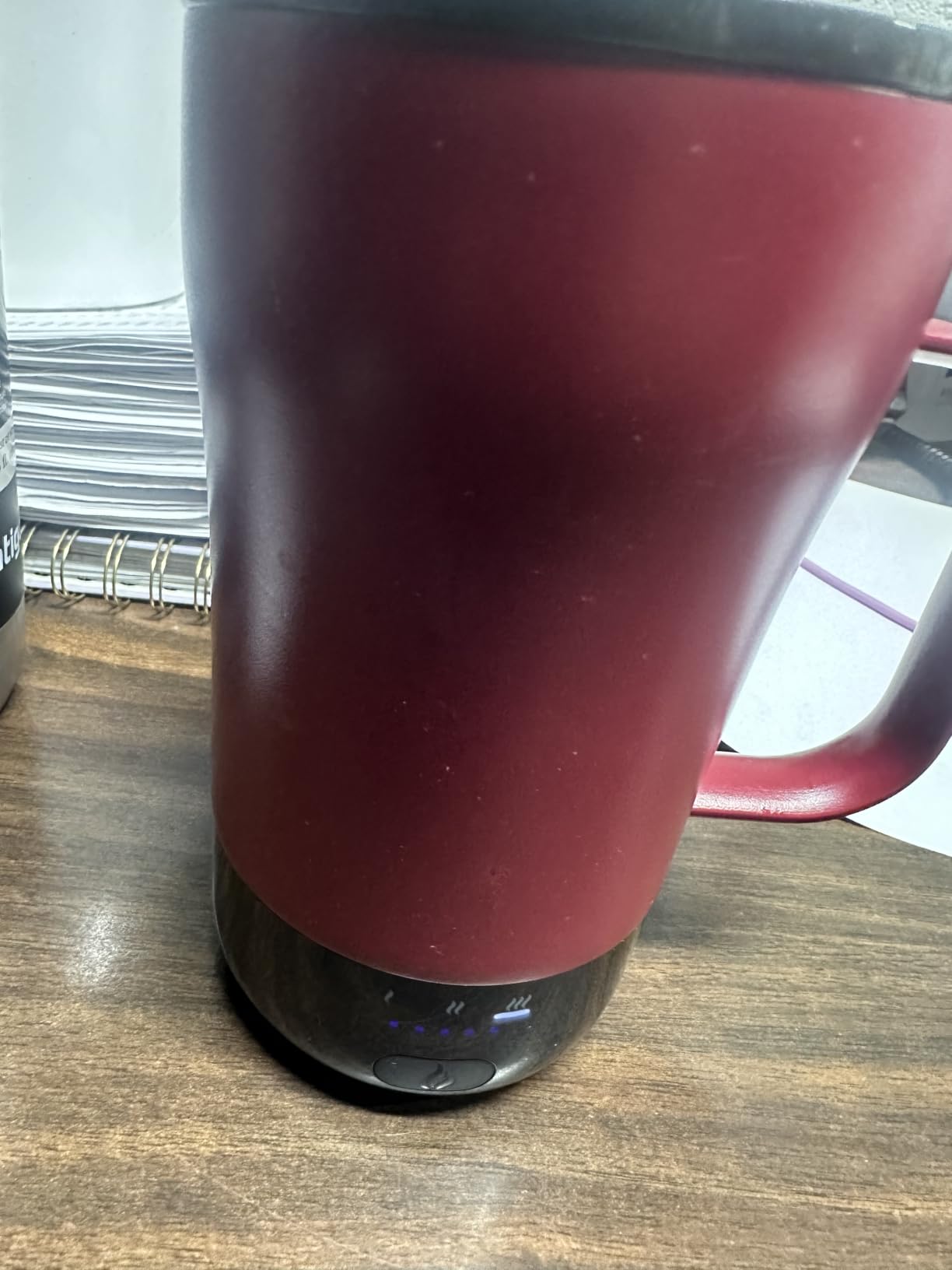 Self-Heating Coffee Mug, 14oz Heated Coffee Mug - Rechargeable Temperature Control Coffee Mug Keep Coffee Hot, Smart Mug Great Gift for Coffee Lovers & Slow Sippers customer photo 1