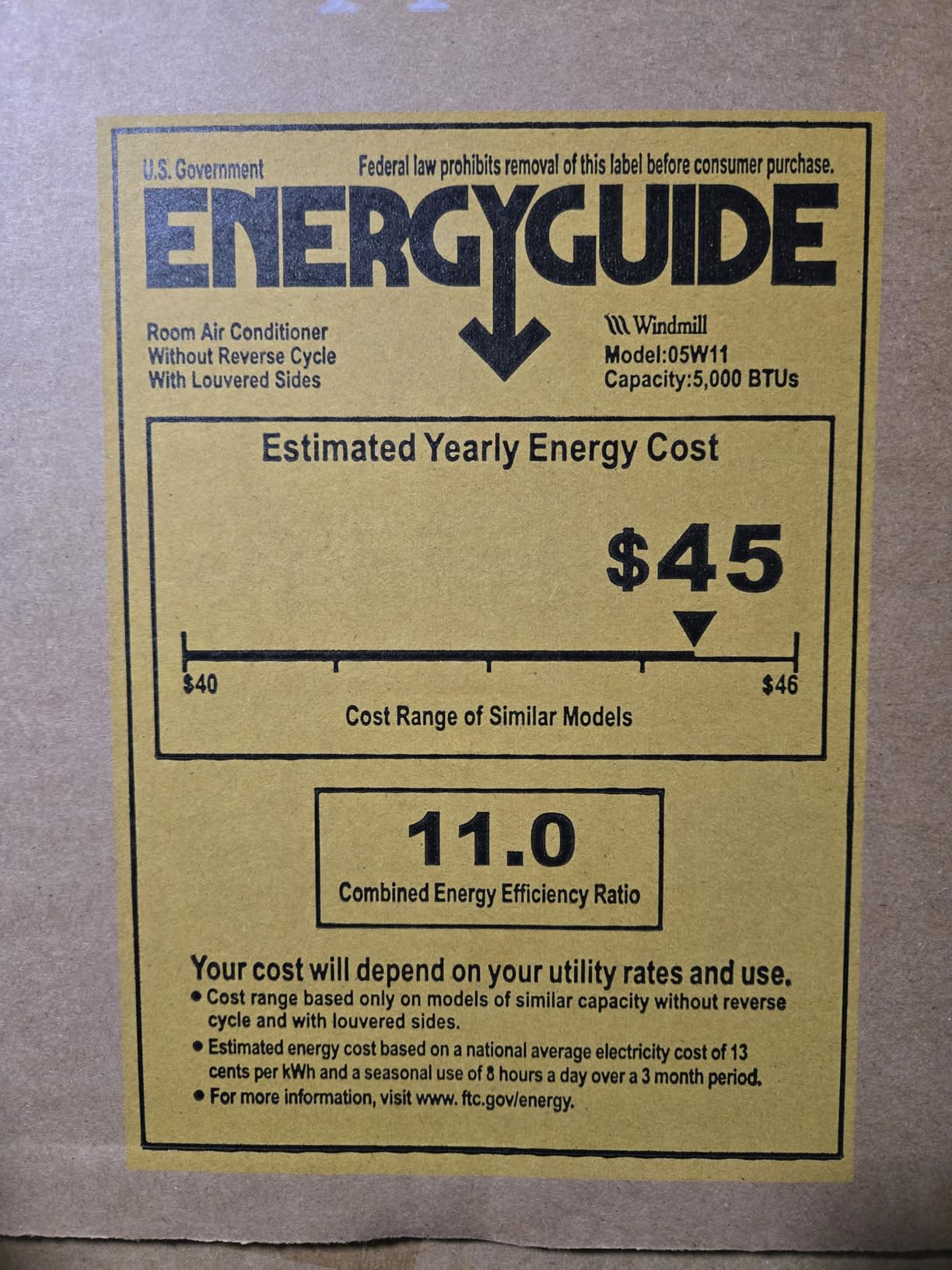 Windmill 5,000 BTU Lite Window Air Conditioner, Cools up to 150 sq ft | Easy Install, Voice-Enabled, Remote Control & App Control, Energy-Efficient AC Unit for Small Spaces customer photo 1