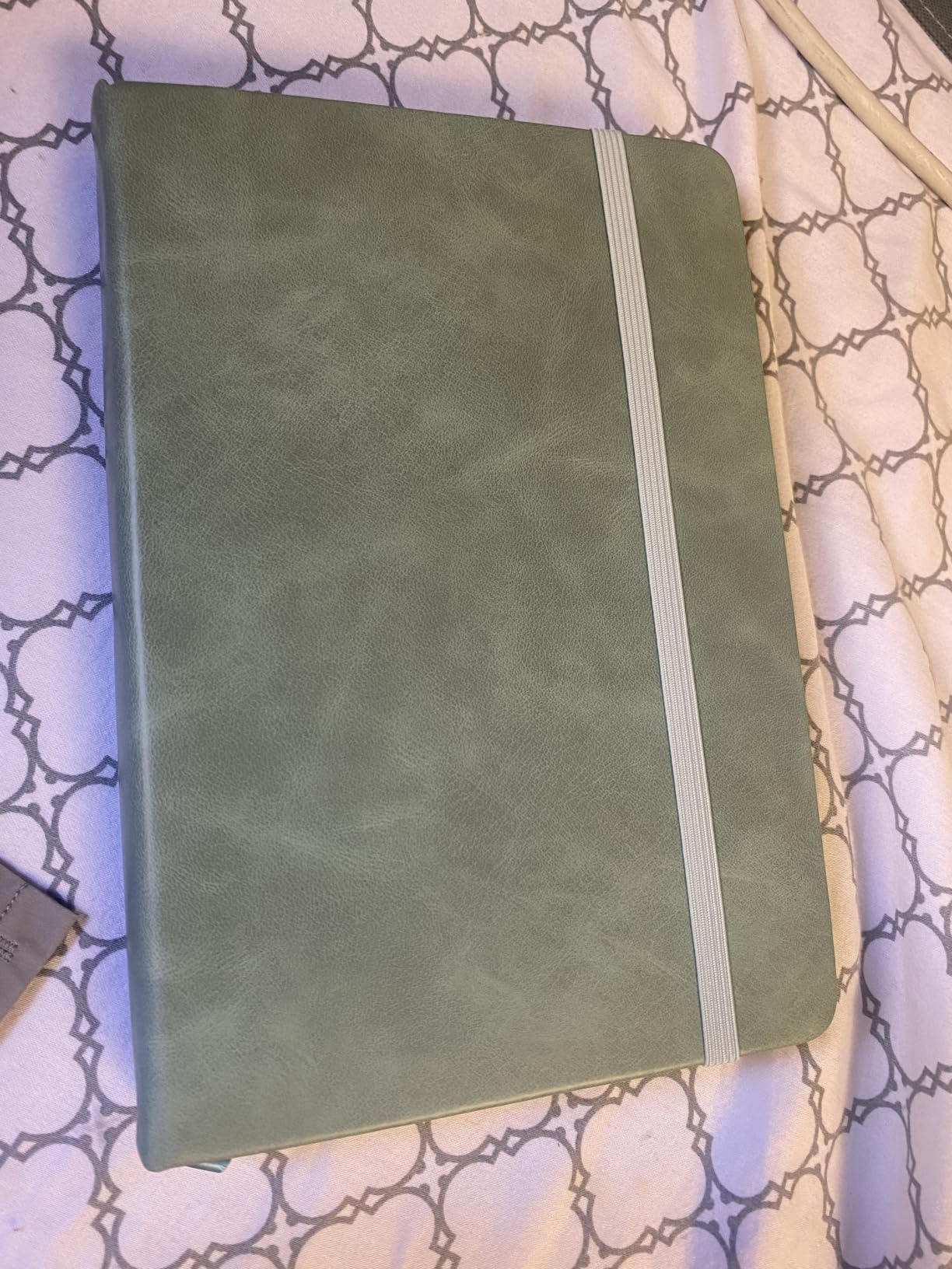 CAGIE Bullet Dotted Journal Notebook 320 Pages 100 GSM Paper Hardcover A5 Dot Grid Notebook Leather Journals for Writing Women Men Work Journaling, Green customer photo 2