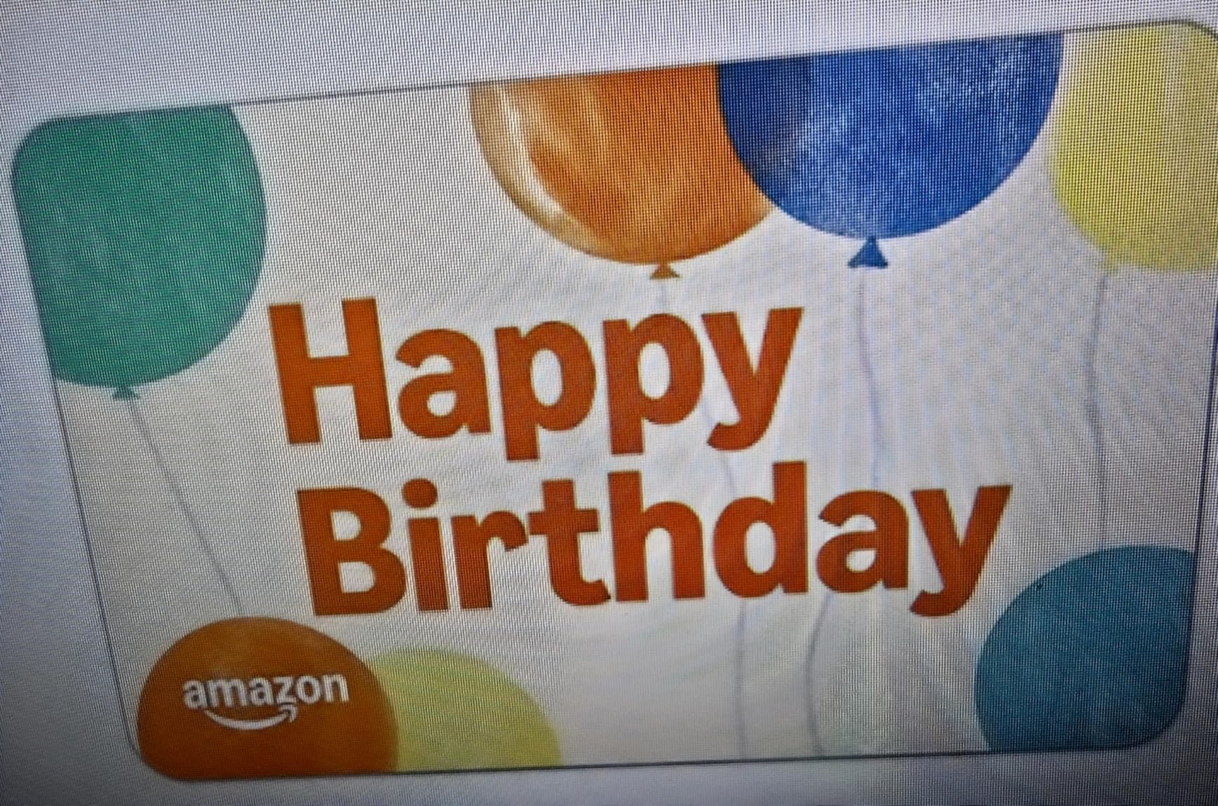 Amazon eGift Card | Birthday customer photo 2