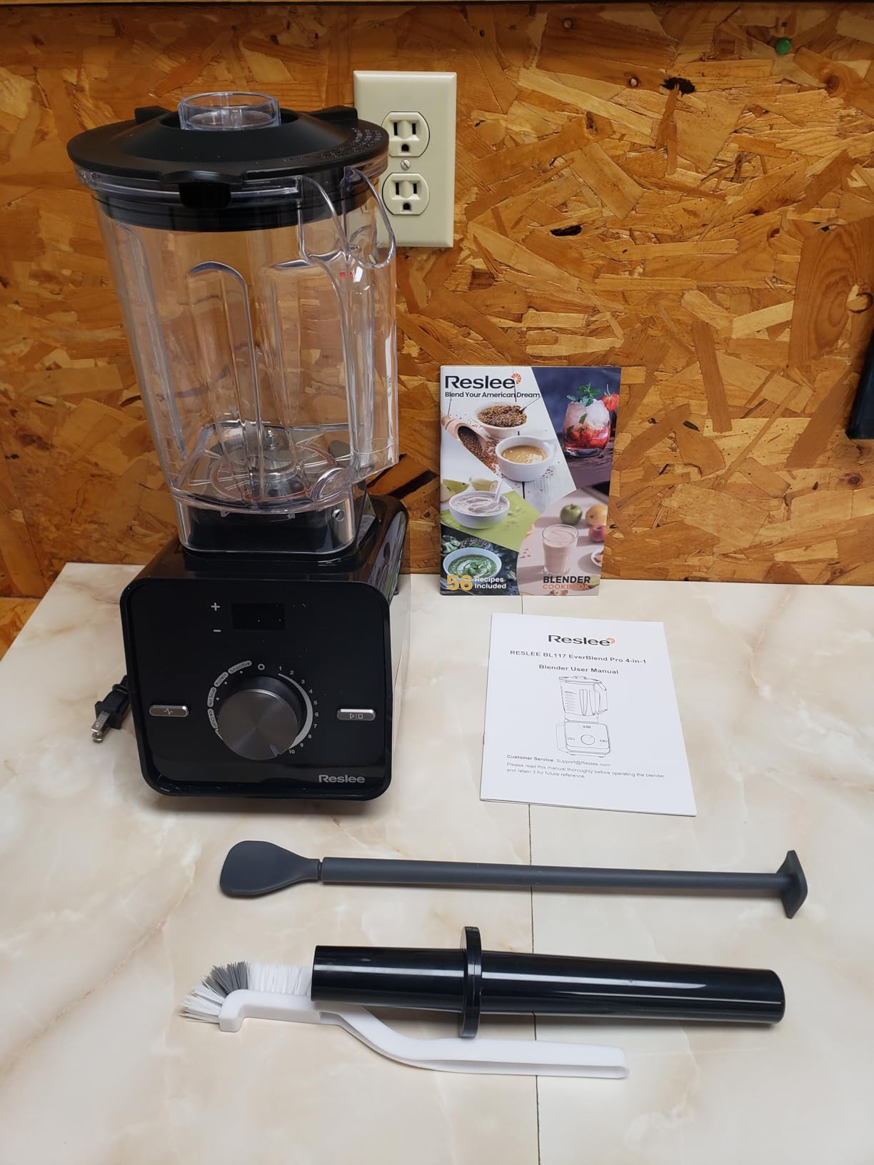Professional High Power Blender 2026 Upgraded 3.5HP 30000 RPM Motor, 72oz Eastman Tritan Jar, 10 Speeds for Smoothies, Frozen Fruit, Ice, Hot Soup and Nut Milk customer photo 2
