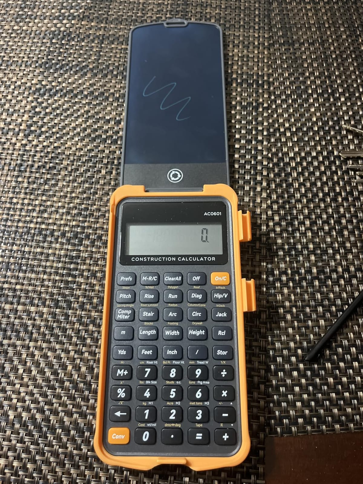 Construction Calculator with Writing Tablet Industrial & Scientific customer photo 1