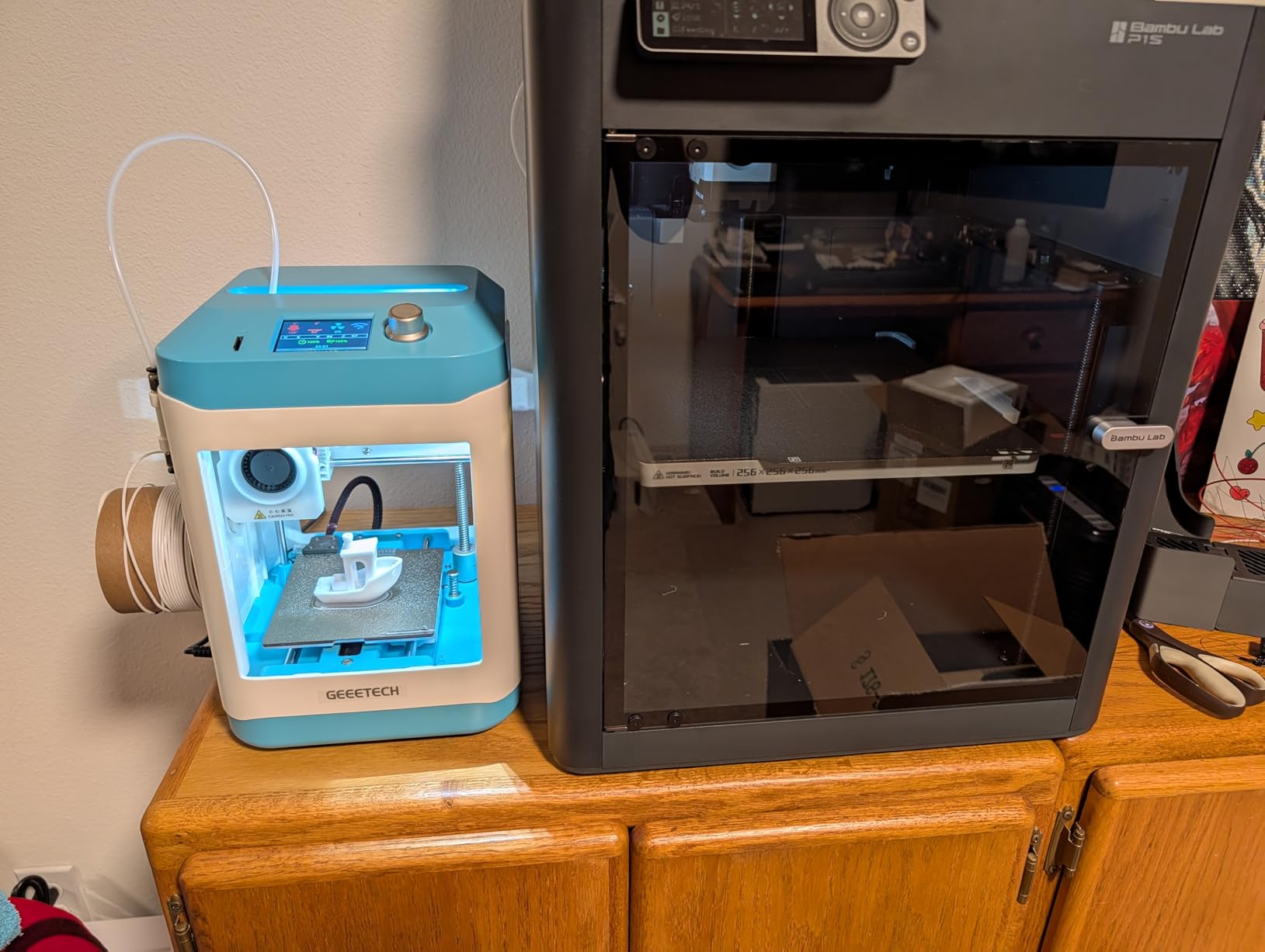 Fully Assembled Mini 3D Printer for Kids & Beginners with WiFi- Complete Starter Kit with Auto Leveling 3D Printer, 1 Roll of Filament, and SD Card, High-Speed, Fully Open Source, for Home & School customer photo 1