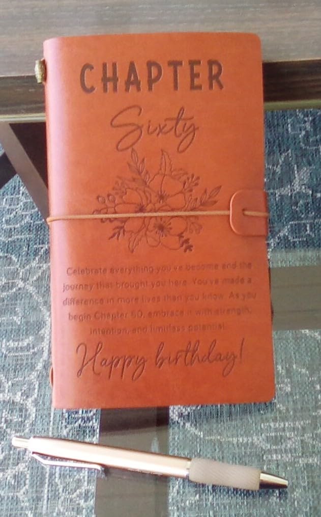 18th Birthday Gifts for Girls, Leather Journal Gifts for 18 Year Old Girl | 140 Page Refillable Notebook 18 Year Old Girl Birthday Gifts for Hers Daughter Sisters Friends Bestie Granddaughter Niece customer photo 1