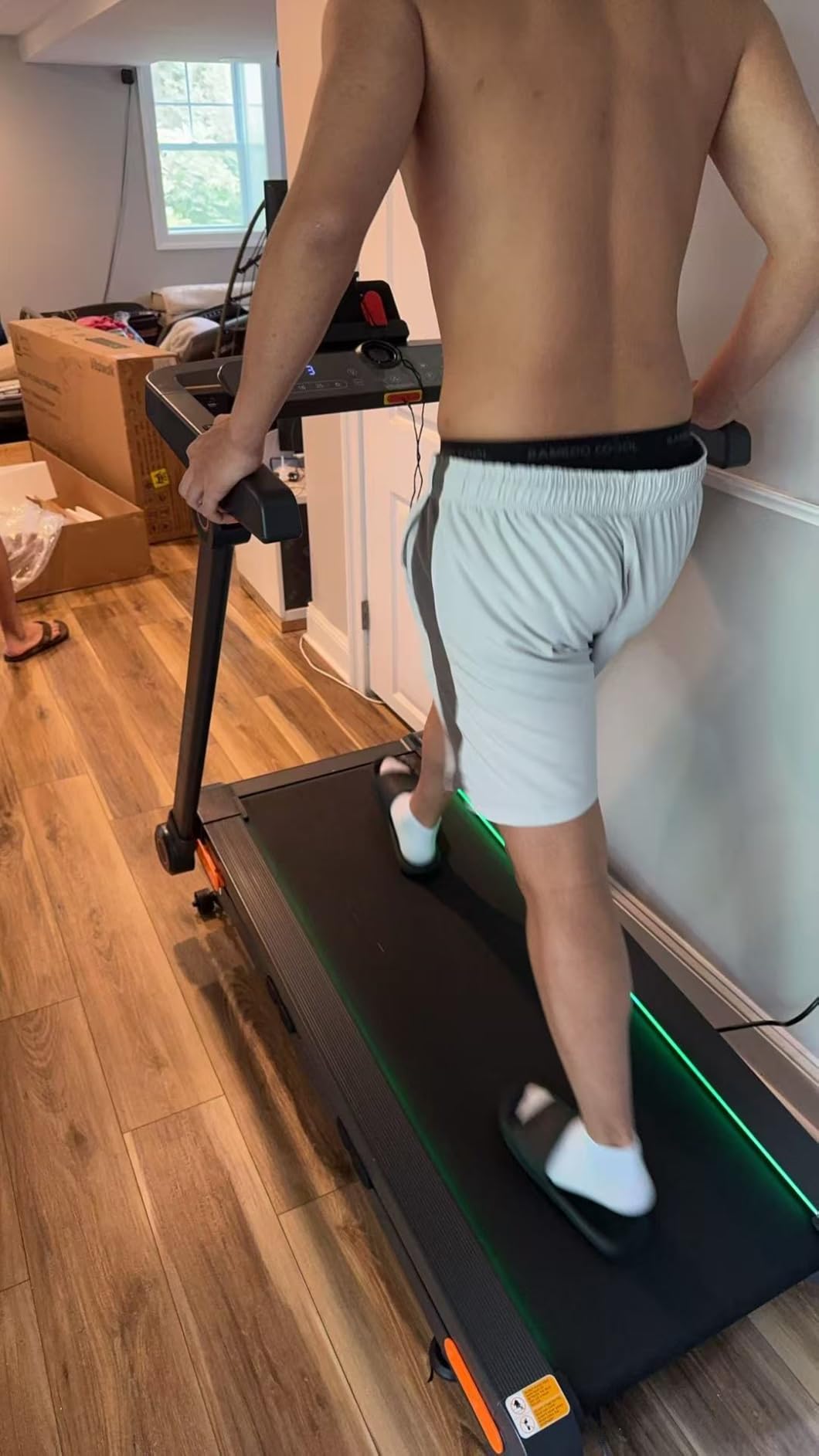 Vitalwalk Foldable Walking Pad Treadmill with Incline 20%/25% Auto, 49