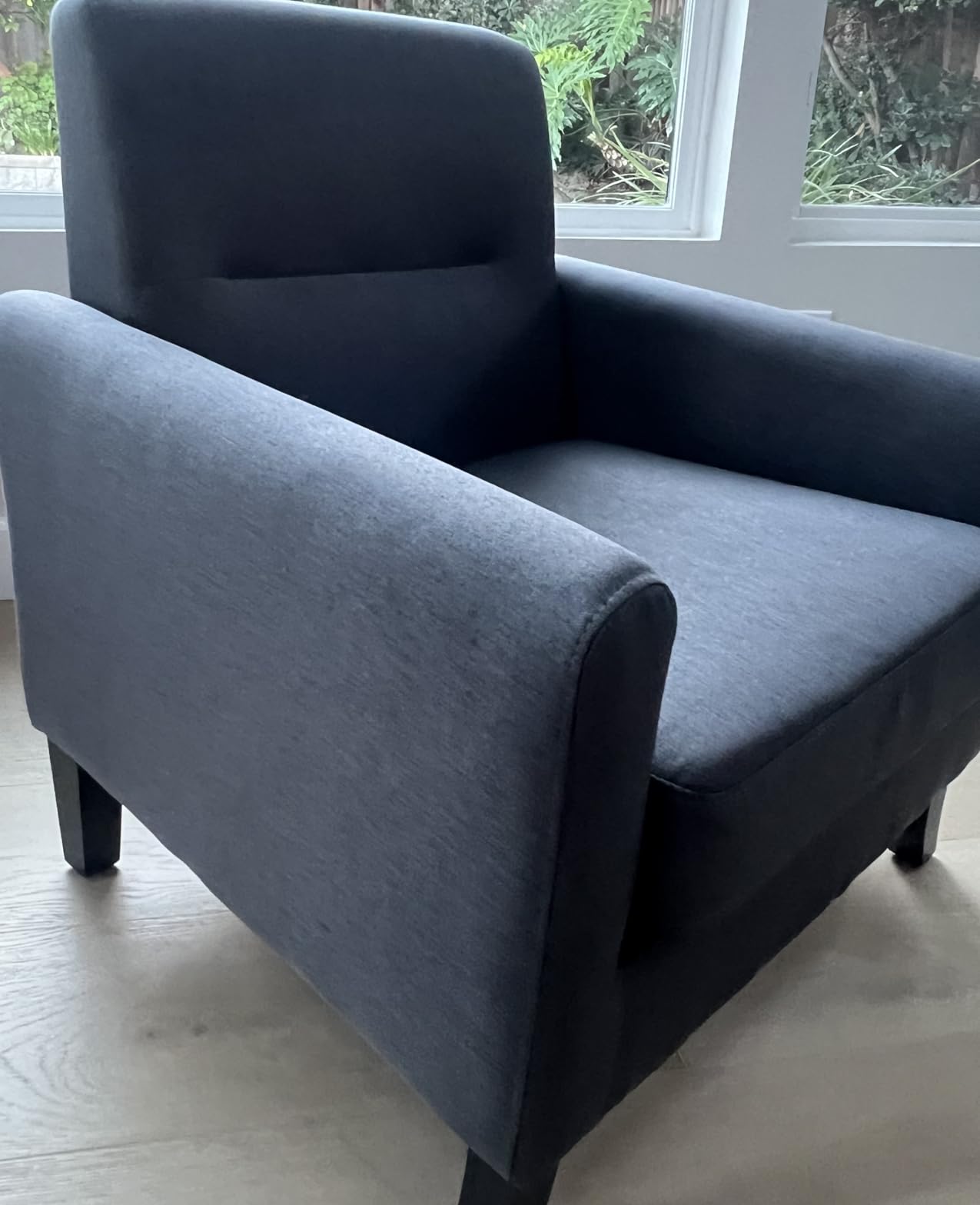 Accent Chair, Mid Century Modern Living Room Chairs Reading Chair, Begie | Armchair for Bedroom Apartment Living Room Dorm Reading Corner, Cozy Comfort for Reading & Relaxing, Tool-Free Assembly customer photo 2