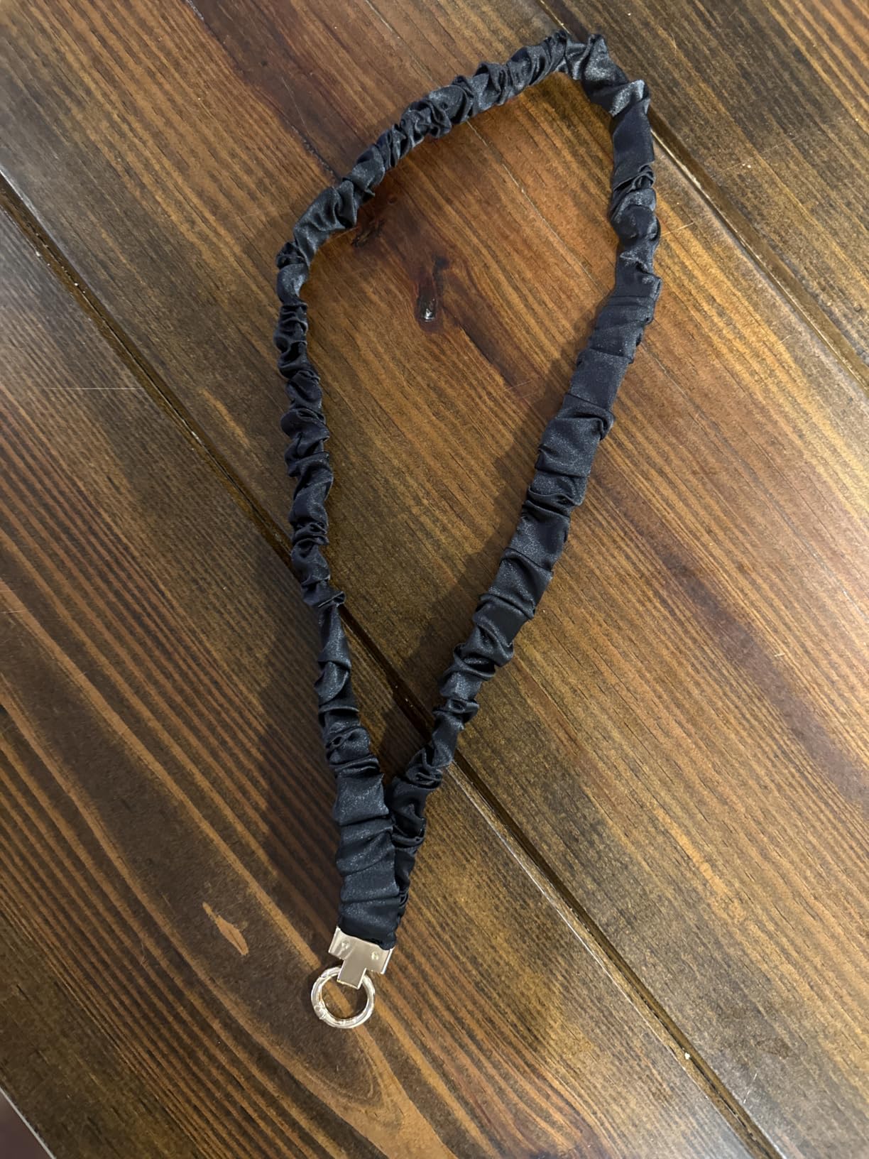 Scrunchie Lanyard for ID Badges & Keychain, Teacher Lanyards Leopard Print | Stretchy lanyard, retractable card access, 2 waterproof holders, phone tab and metal clip, soft for daily wear customer photo 2