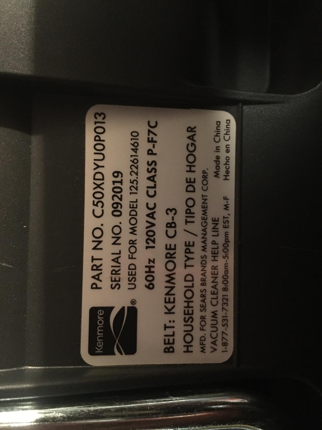 Kenmore 500 Series Bagless Canister Vacuum with Hair Eliminator Brushroll | 2-Motor Cyclonic Technology, HEPA Filtration, 24' Auto Cord Rewind for Pet, Carpets, Hard Floors, Stairs, Upgrade DC5070.01 customer photo 1