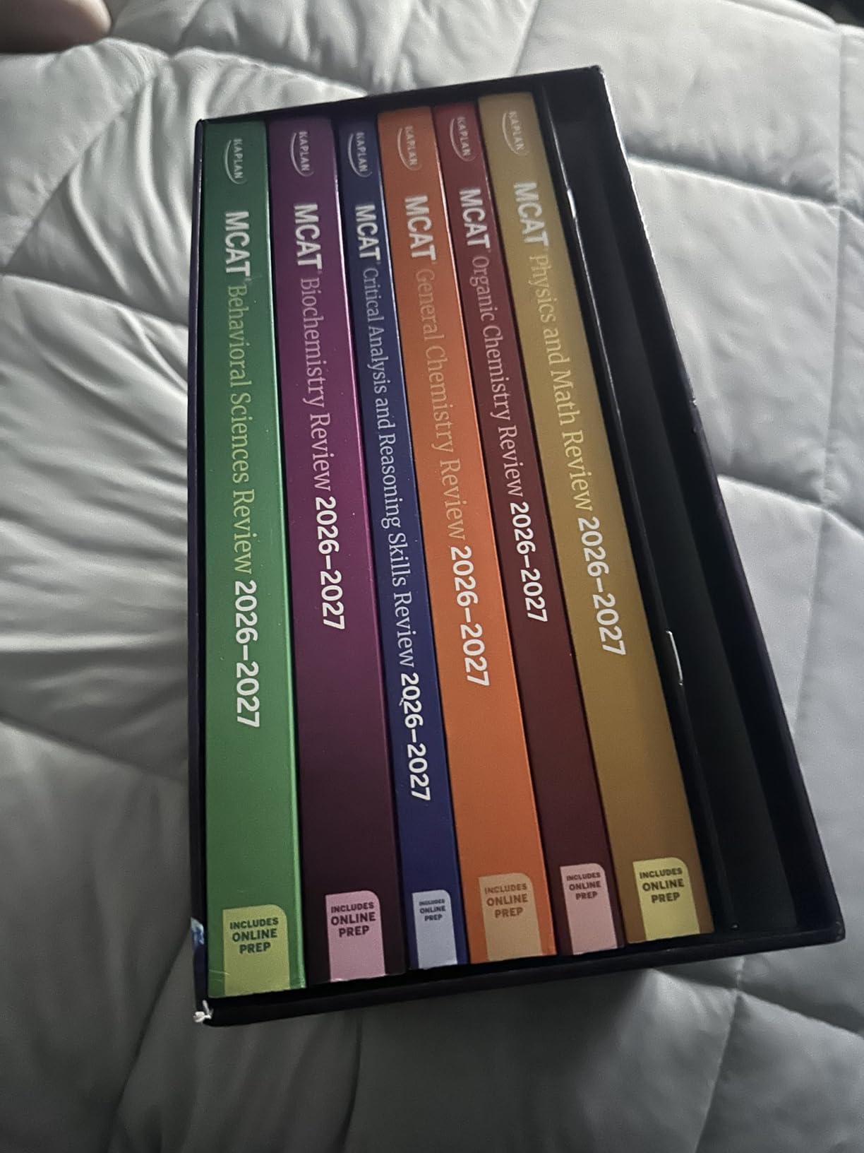 MCAT Complete 7-Book Subject Review 2027-2028 | Biggest Update Ever: 500+ New Images & All-New CARS Book | 3 Practice Tests (Kaplan Test Prep) customer photo 1