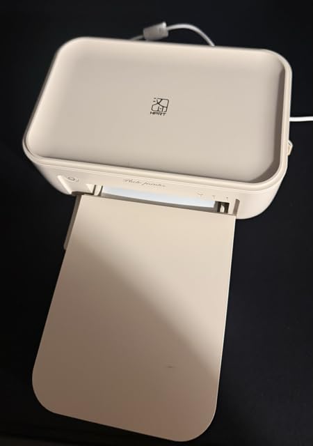 HPRT CP4100 4x6 Portable Photo Printer with 108 Sheets+2 Ribbons, Wi-Fi | Full Color Instant Picture Printer for Phone/Laptop/Home Use, Thermal-Sublimation, 15s AR Video Printing, Beige customer photo 1