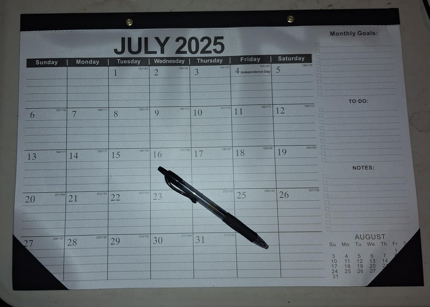 COMIX Desk Calendar 2026-2027, Large 22