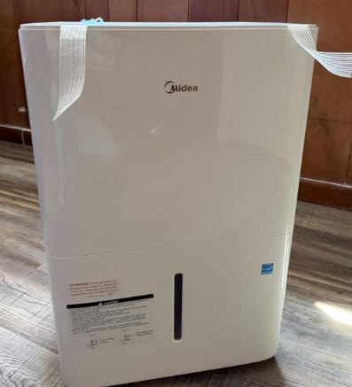 Midea 50 Pint Dehumidifier with Pump, 4,500 Sq. Ft, Energy star | Reusable Air Filter, Continuous Drainage, Wi-Fi Enabled, Works with Alexa, Quiet Operation for Basement, Home customer photo 1