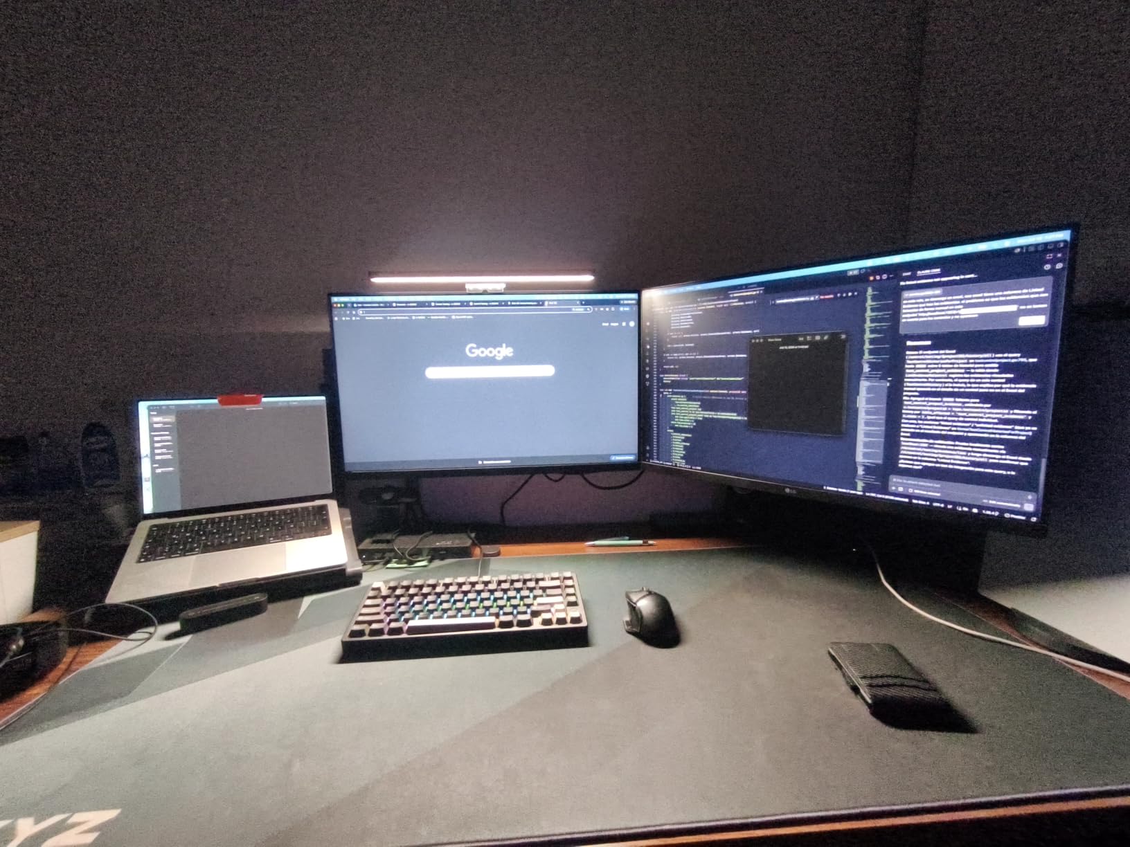 Monitor Light Bar RGB Backlight, Ra98 Computer Lamp Works with Matter & Alexa for Home Office Gaming, 350LM Dimmable No Glare Eye-Care LED Screen Bar, USB Desk Lamp with Screen & Music Sync customer photo 1