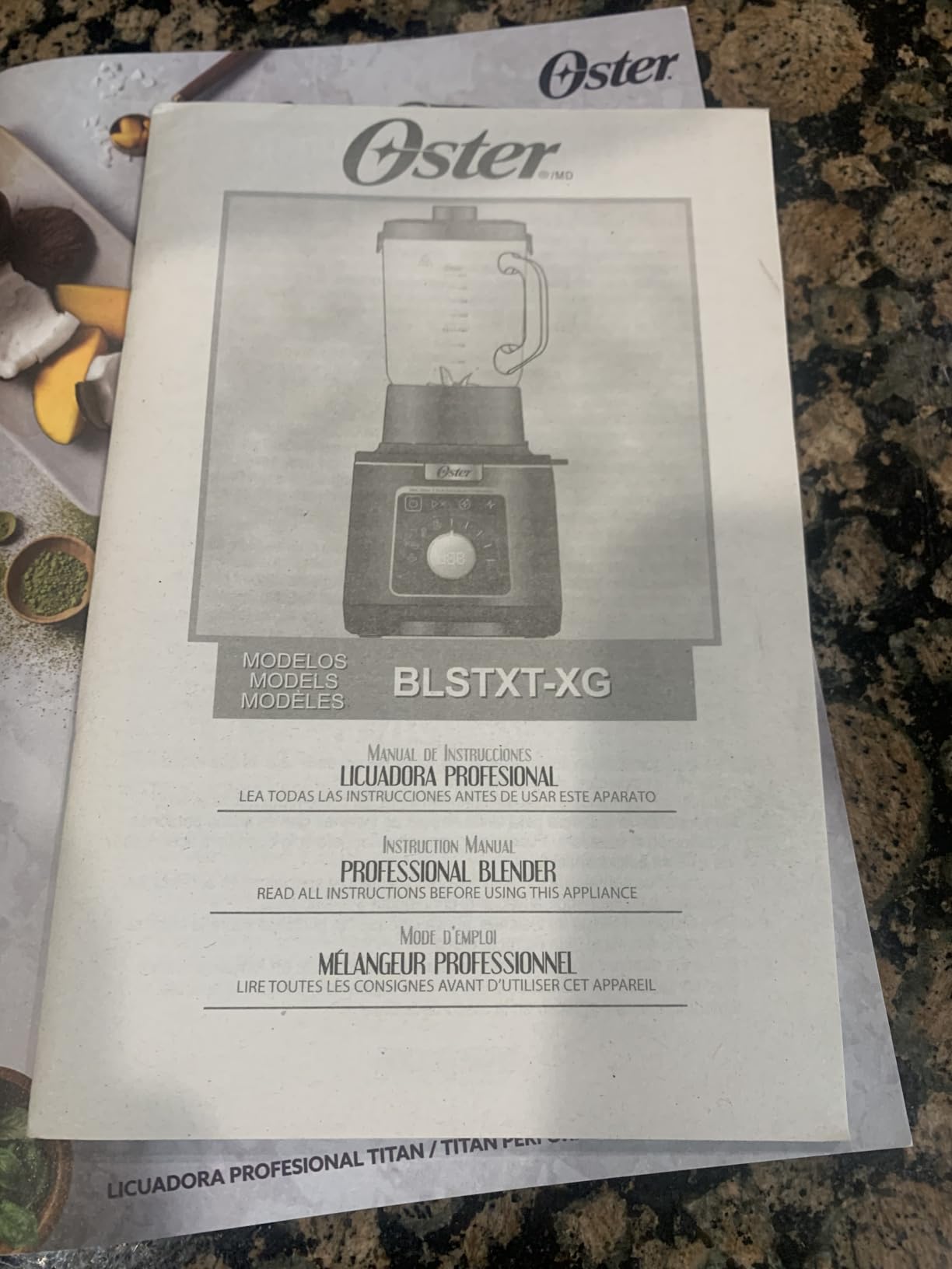 Titan Performance Blender for Smoothies, Salsa, and Soups, 84oz Glass Jar, 4 iBlend Preset Functions, 5 Manual Speeds, 2200-Watts, Reversible Motor Technology, Self-Cleaning Appliance customer photo 1