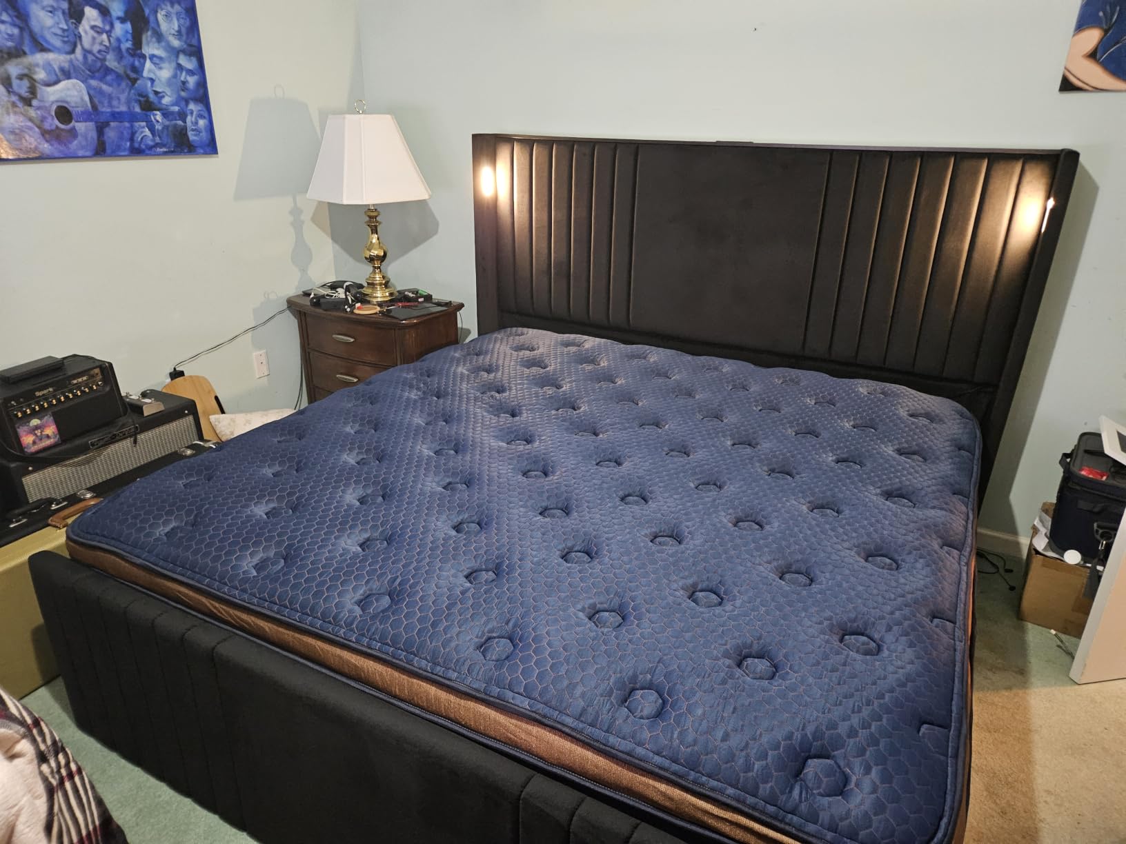Brooklyn Bedding Aurora Luxe 14 Inch King Hybrid Mattress | Medium Feel | Cloud Pillowtop Upgrade | CERTIPUR-US Certified Foam customer photo 1
